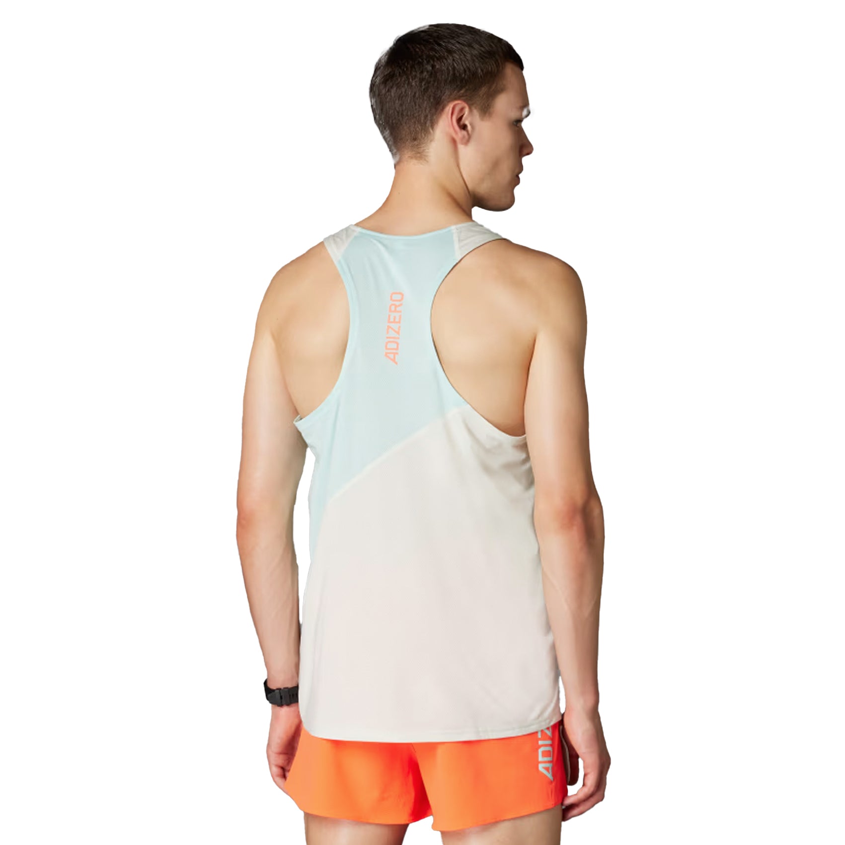 Mens Adidas New York City Running Singlet