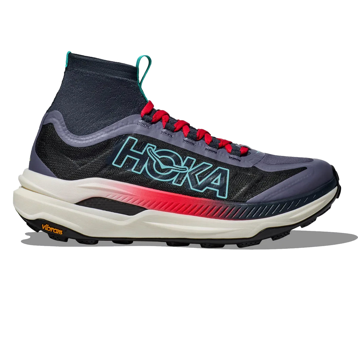 Mens HOKA Tecton X 3 | Speedy Carbon Plated Trail Racer | Stormy Skies ...