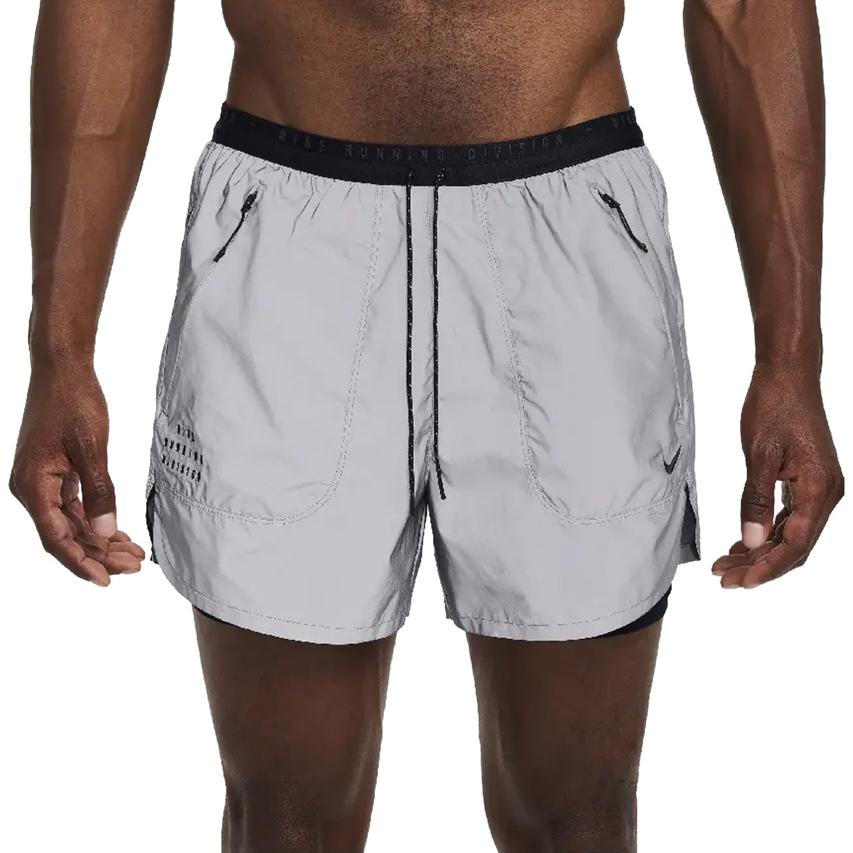 Mens Nike Dri-FIT ADV 4 Inch Reflective Running Shorts | Reflect Silver ...