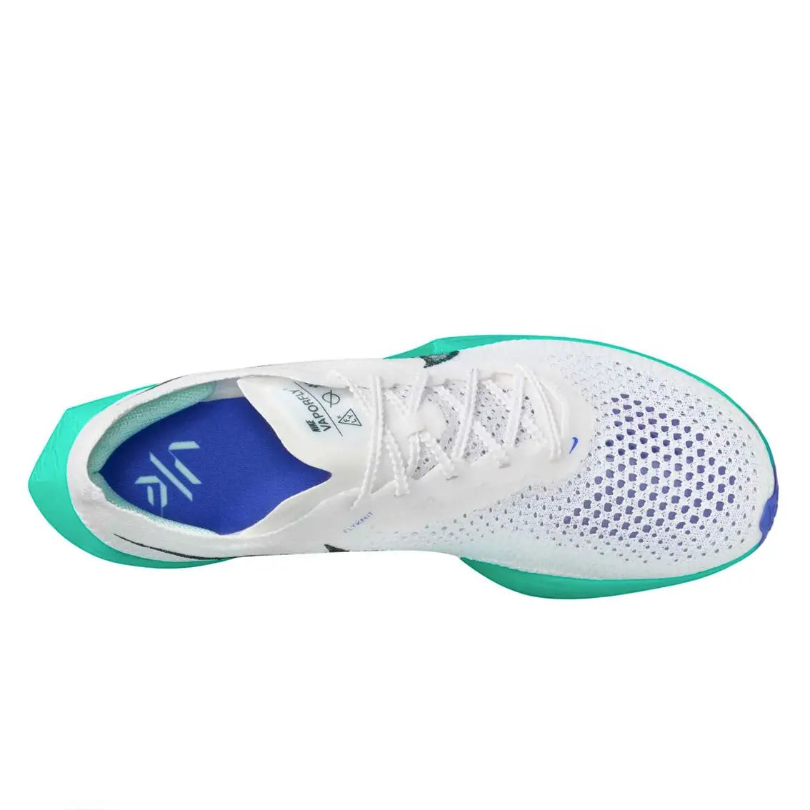 Mens Nike ZoomX Vaporfly Next% 3 - White / Deep Jungle / Jade Ice