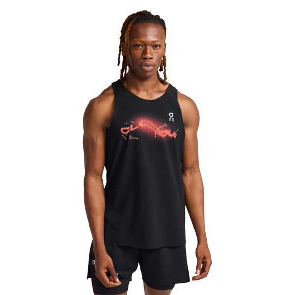 on pace tank ランニング Mens ON Running Pace Tank | Sustainable Performance Running Top | Sage