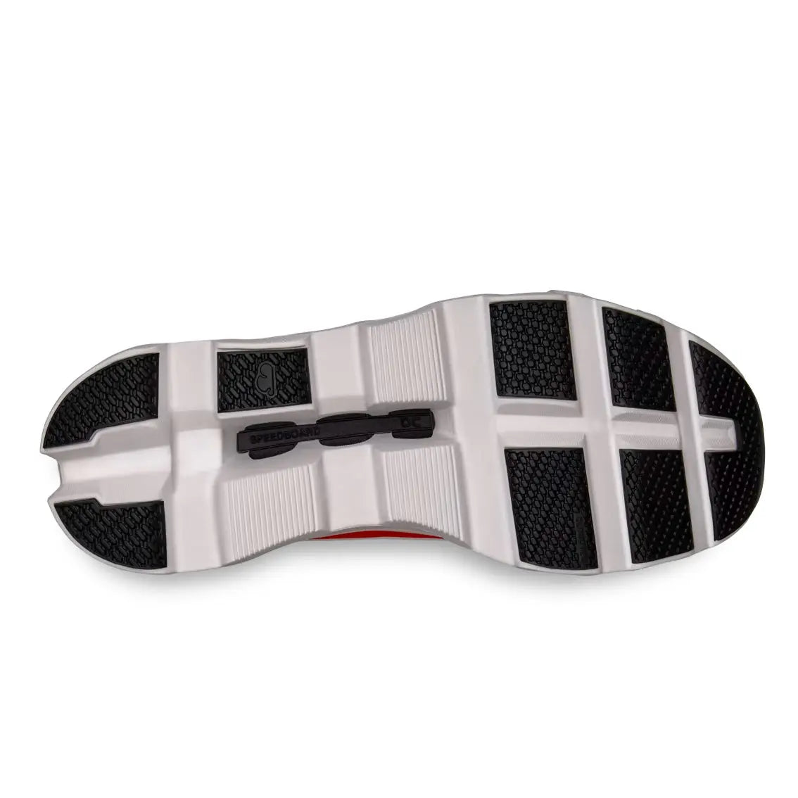 Mens On Running Cloudmonster - Undyed White / Flame