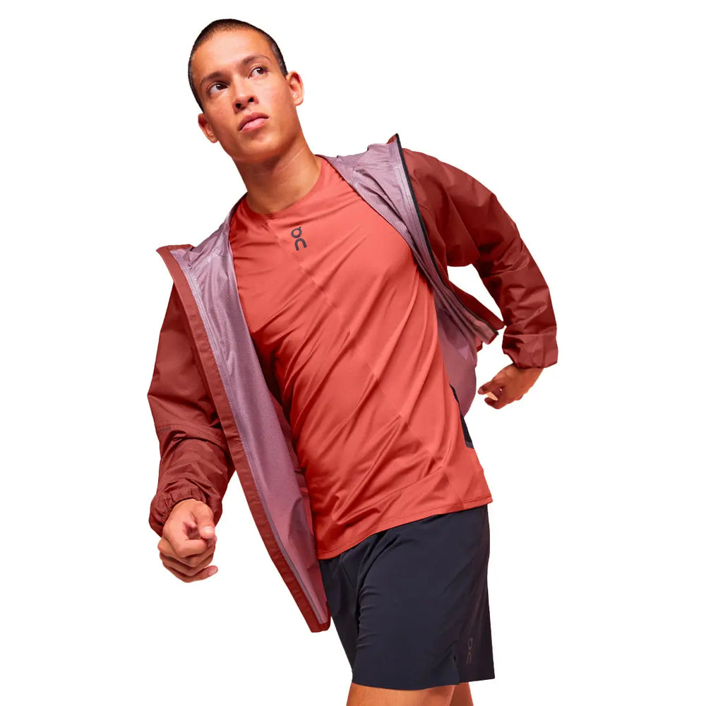 Run Jacket Mens On Running Waterproof Ultra Jacket | Ruby