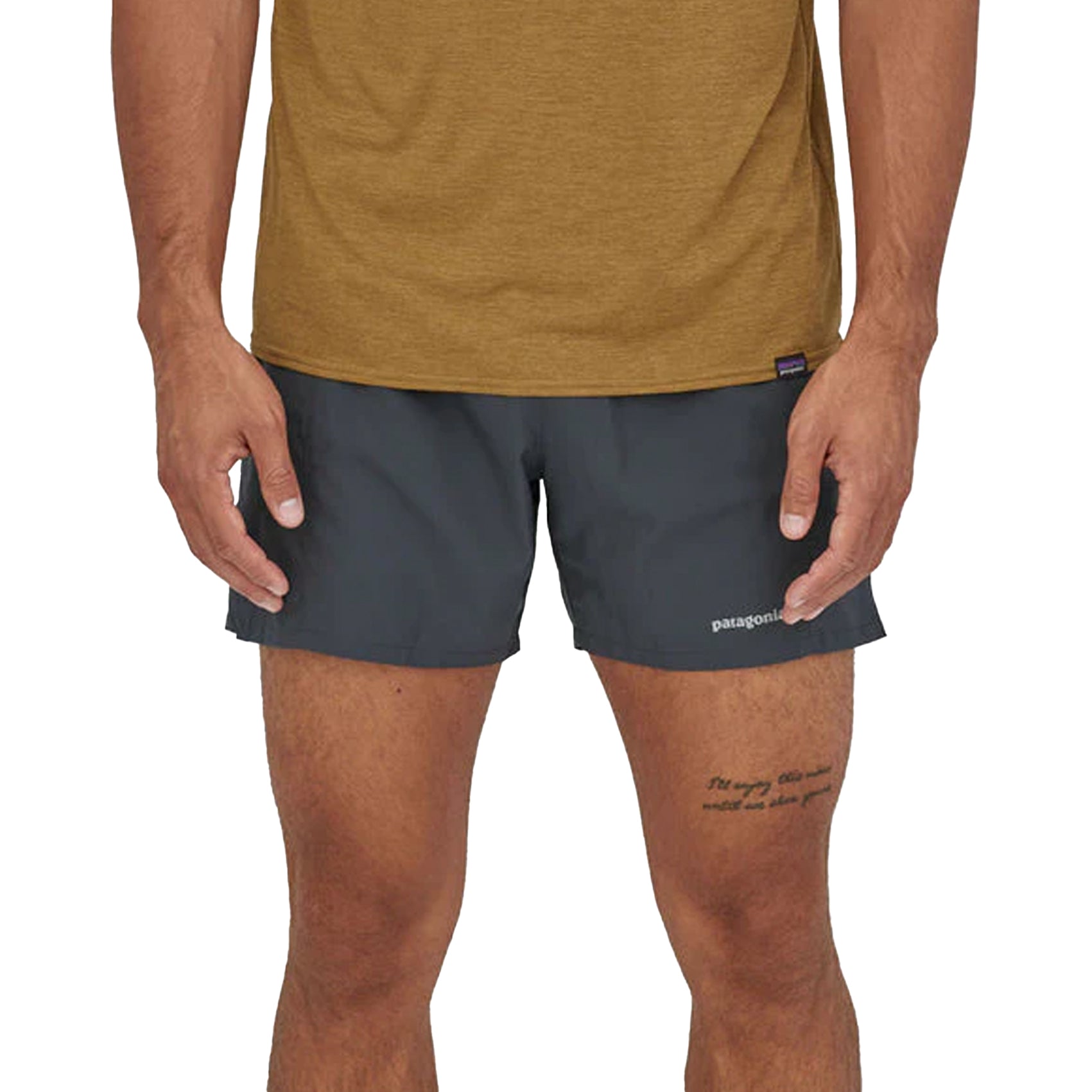 Mens Patagonia Strider 5 Inch Pro Running Shorts with Pockets