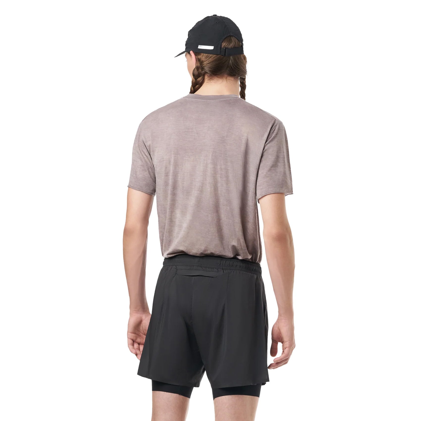 Mens Satisfy TechSilk 8 Inch Running Shorts | With Sweatproof