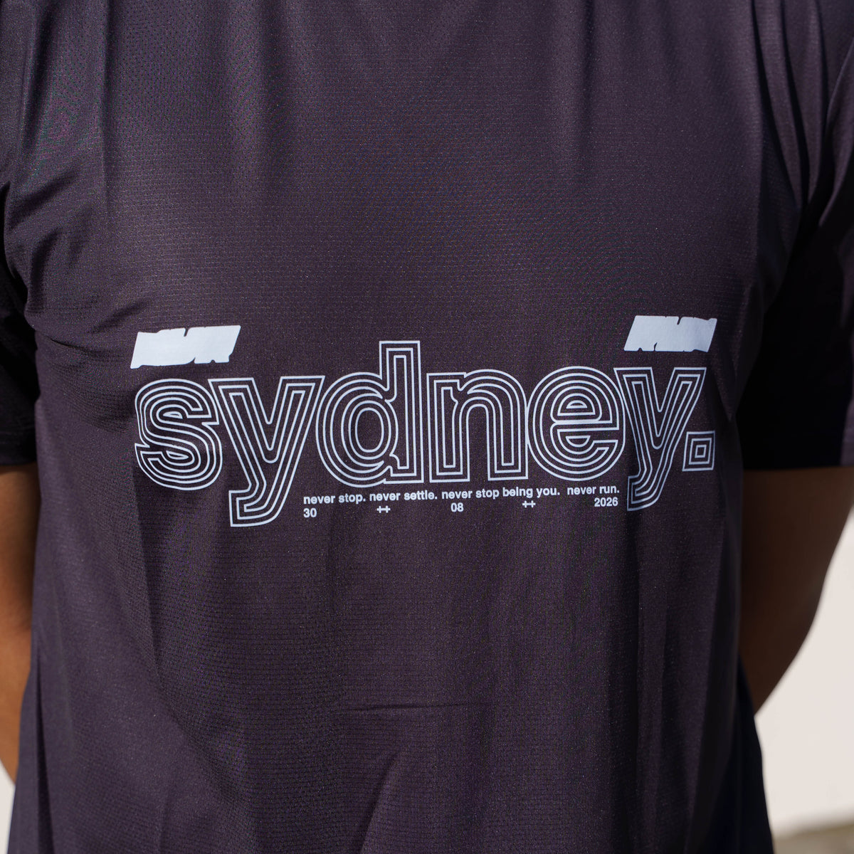 Never Run Sydney Training Tee