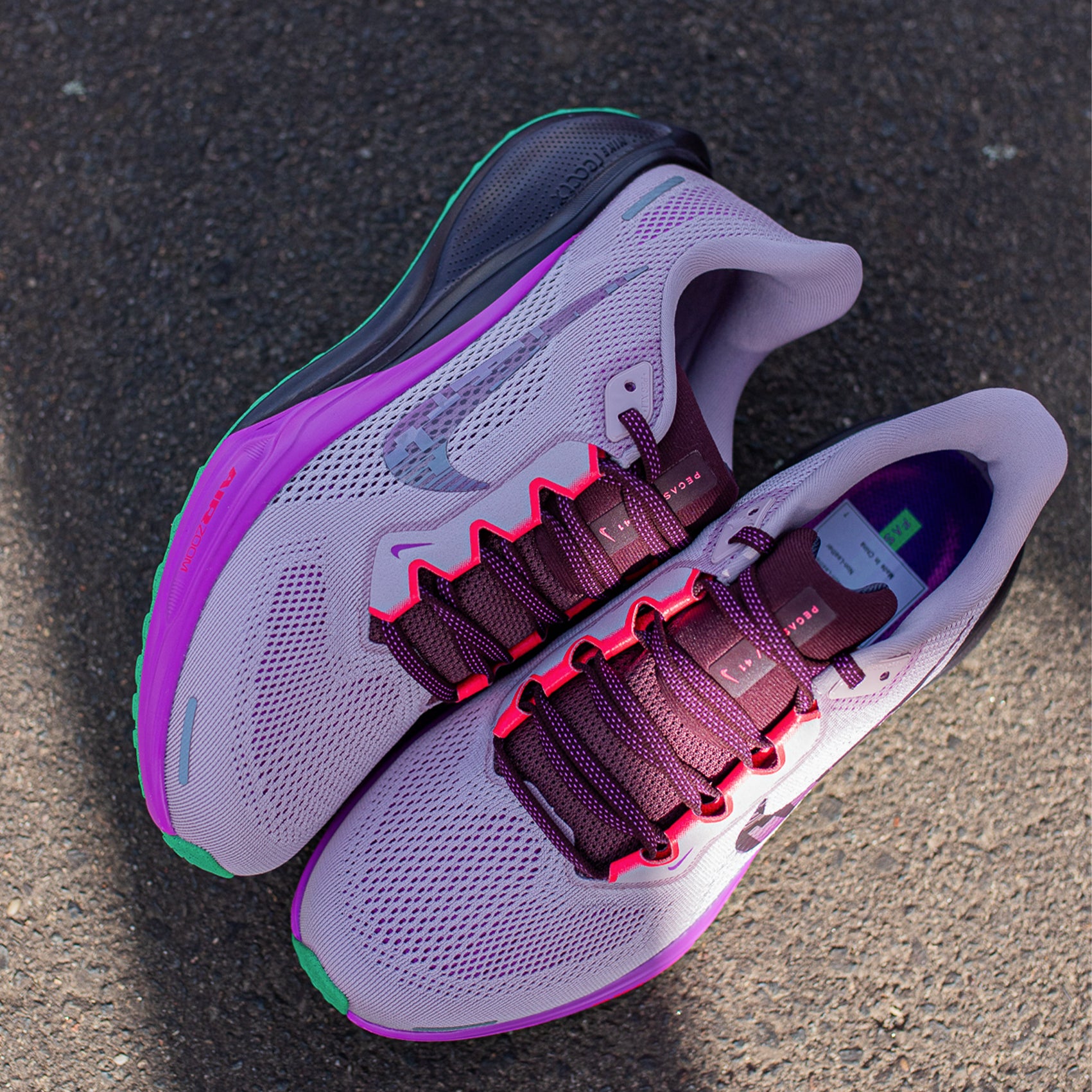 nike zoom pegasus purple