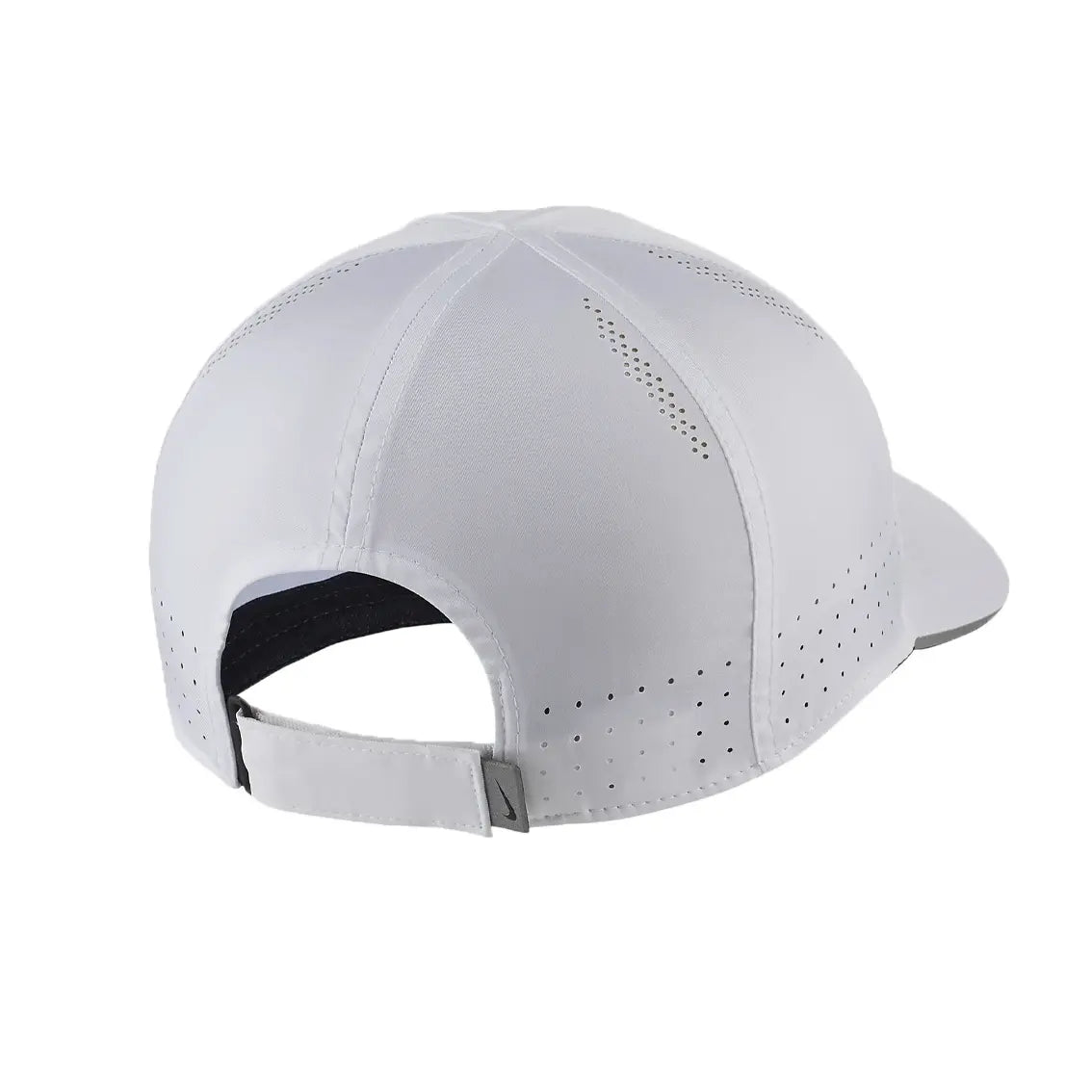 Nike AeroBill Featherlight Perforated Running Cap - White