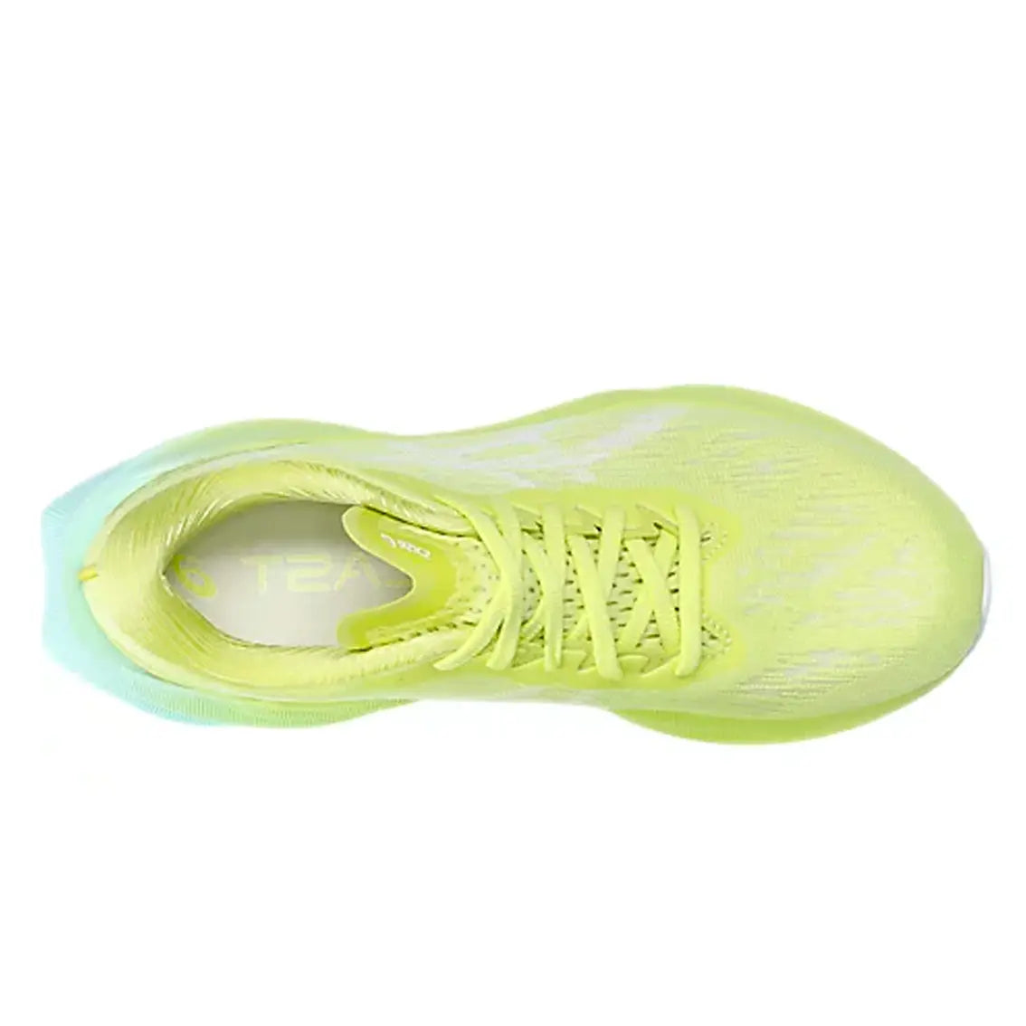 Womens ASICS Novablast 3 - Glow Yellow / White