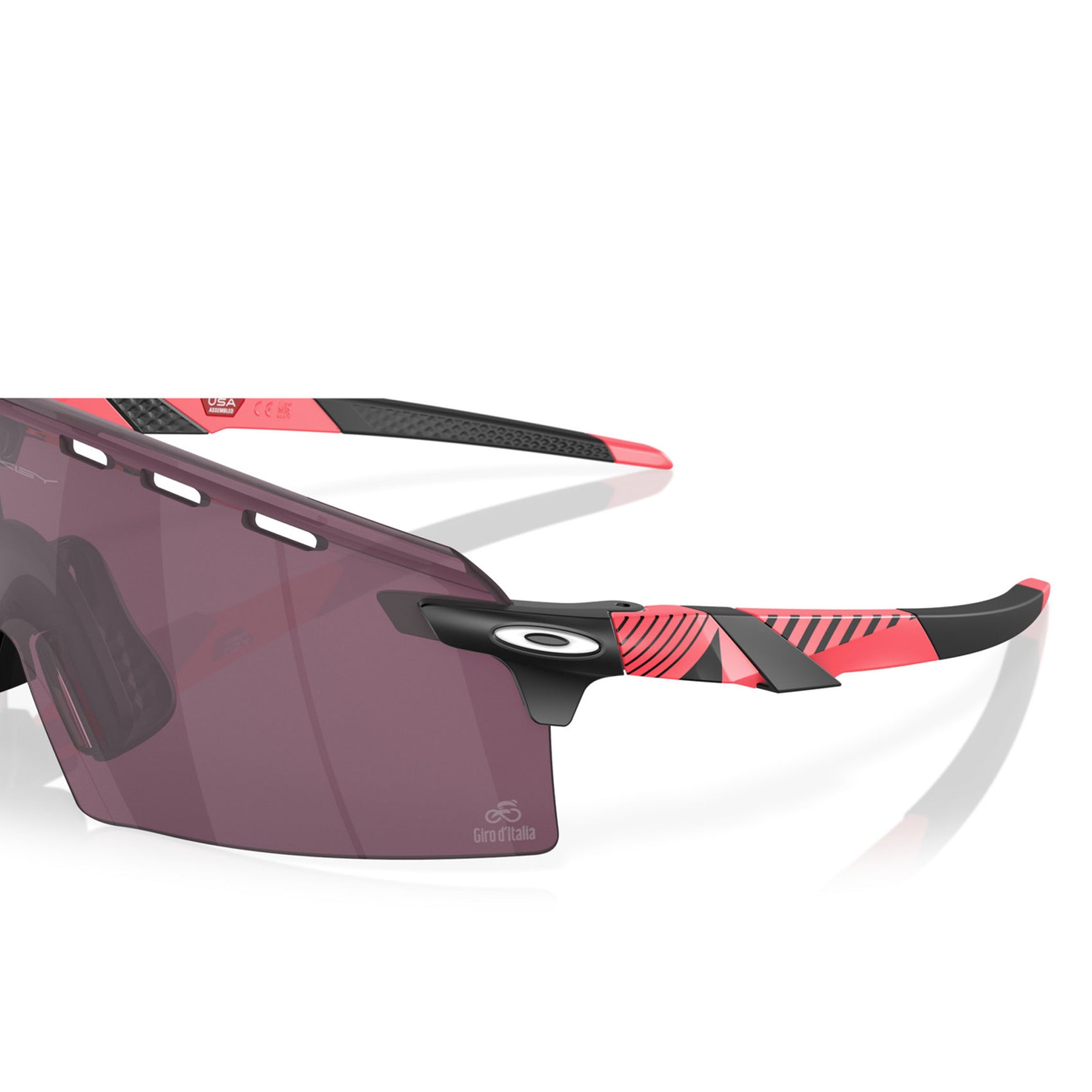Oakley Encoder Strike Vented Running Sunglasses | Matte Tennis