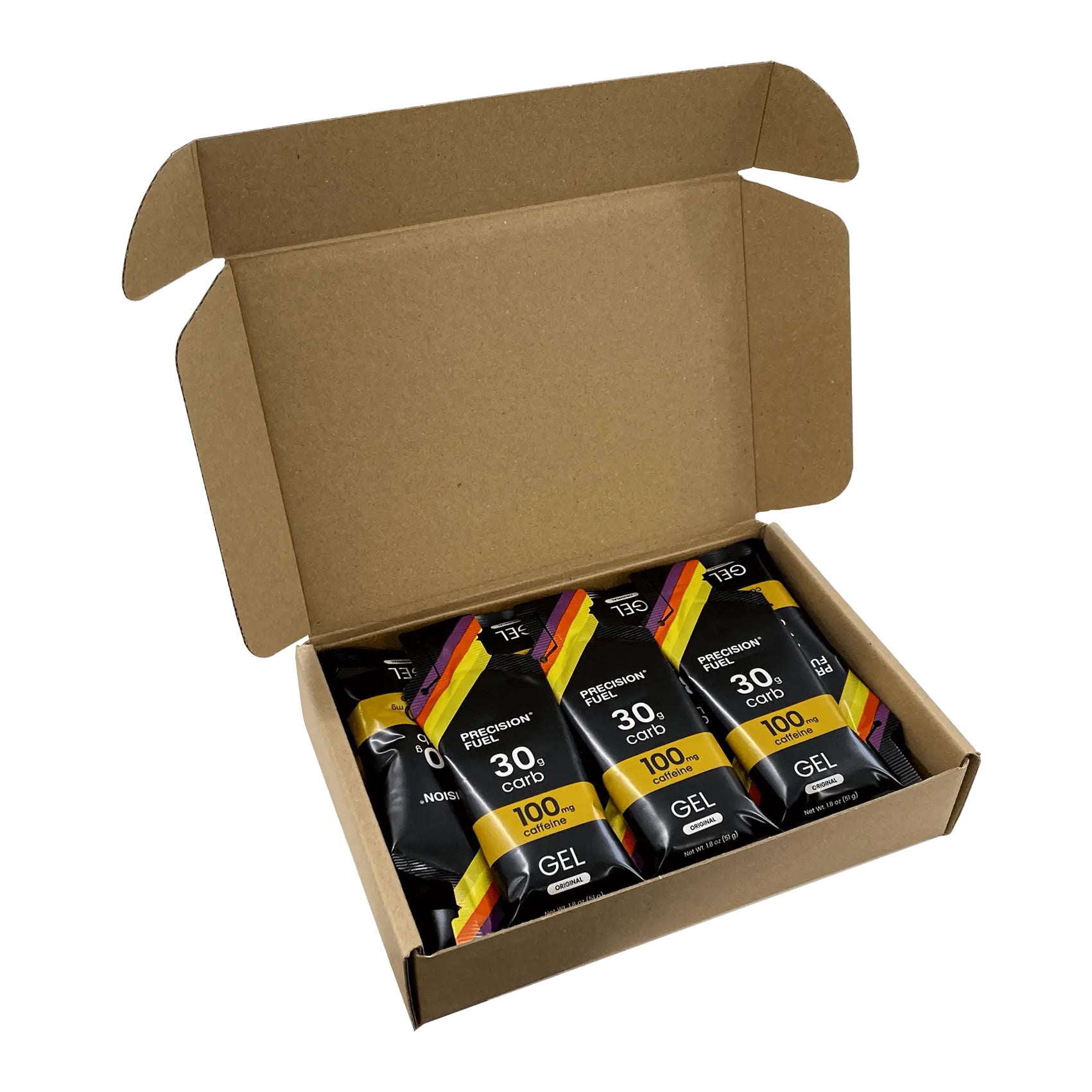Precision Fuel & Hydration PF 30 Caffeine Energy Gel - 15 Pack