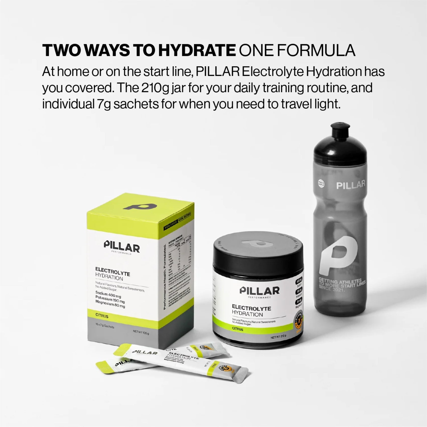 PILLAR Performance Electrolyte Hydration