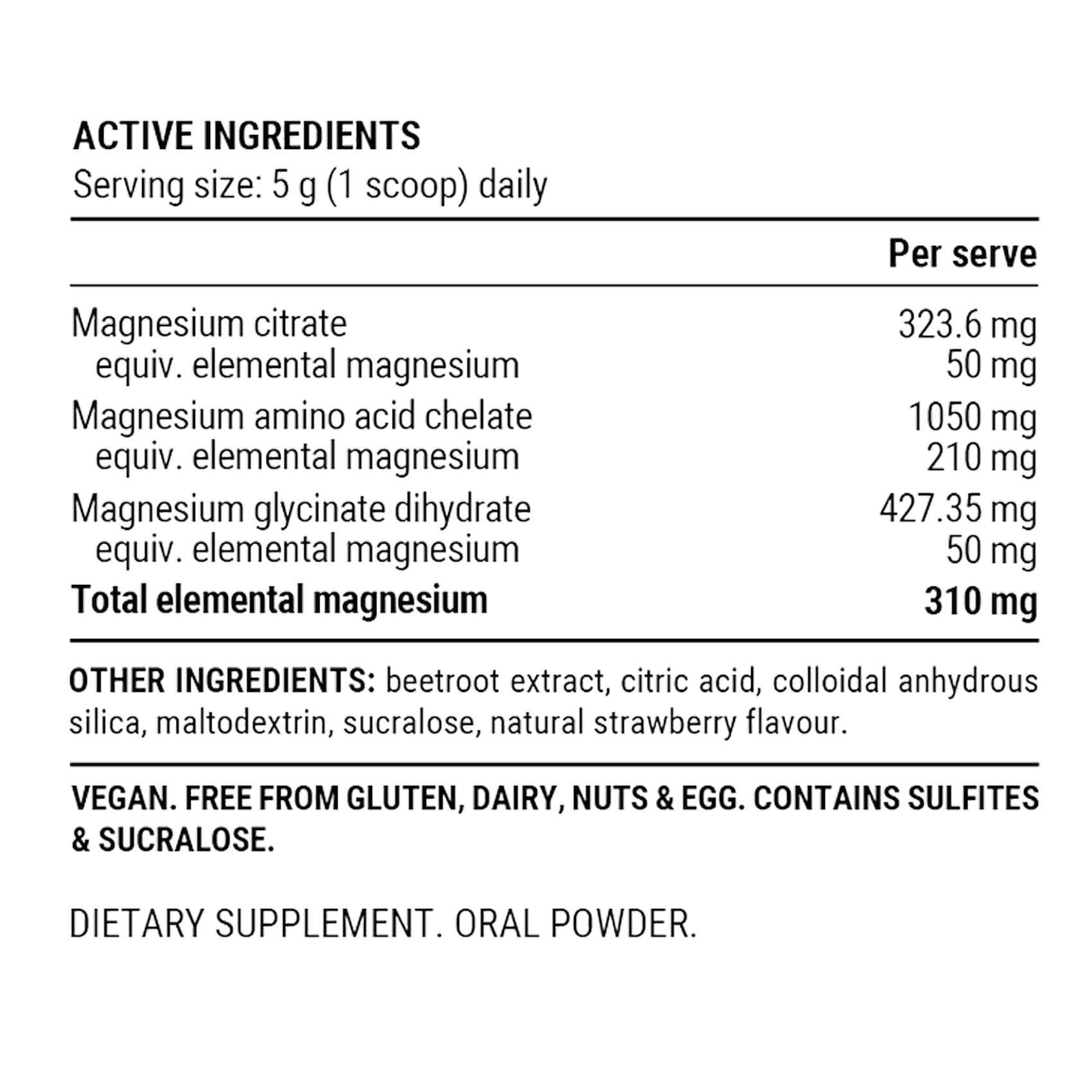 PILLAR Performance Triple Magnesium