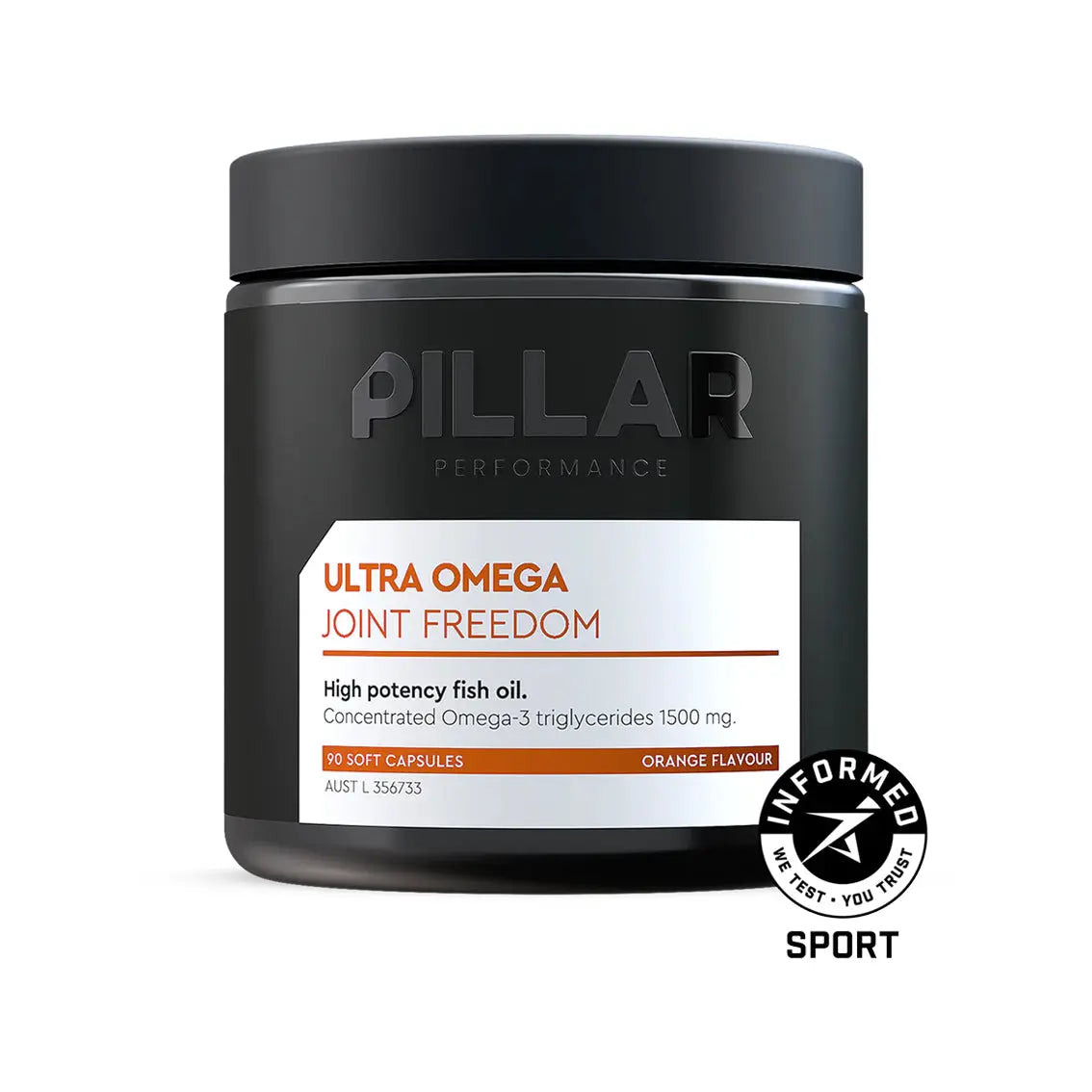 PILLAR Performance Ultra Omega Capsules