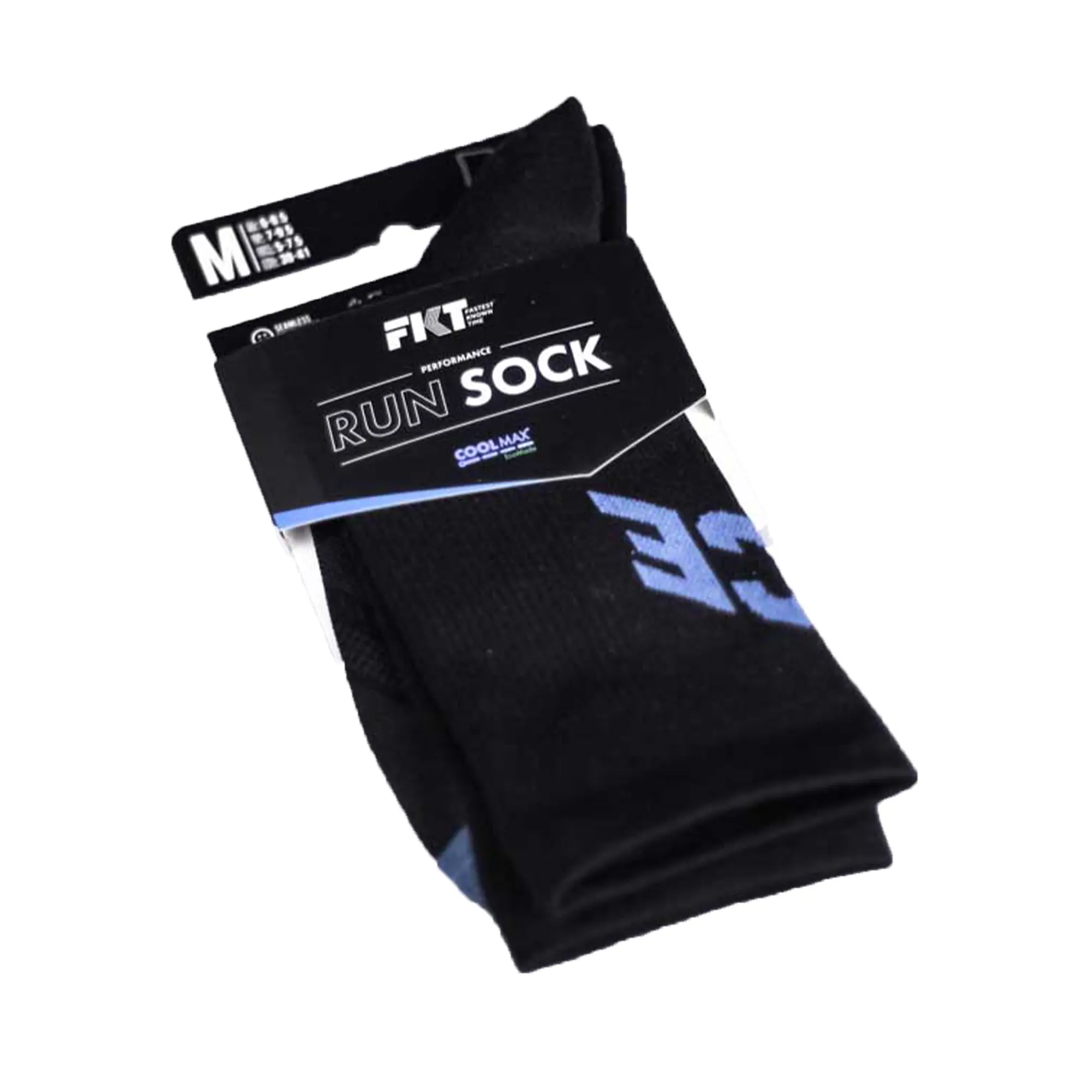 FKT - Run Sock - Crew - Pace / Black