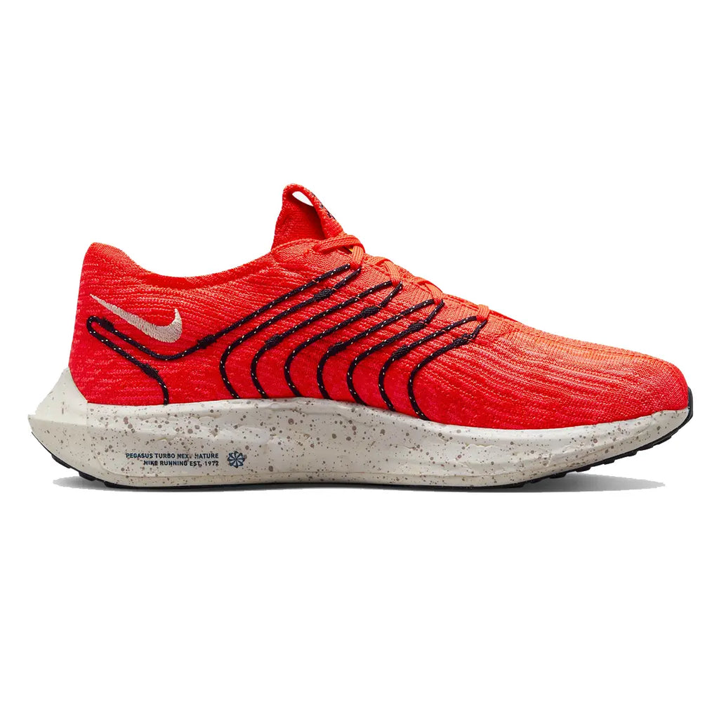 Mens Nike Pegasus Turbo Next Nature Bright Crimson White Hot Punch