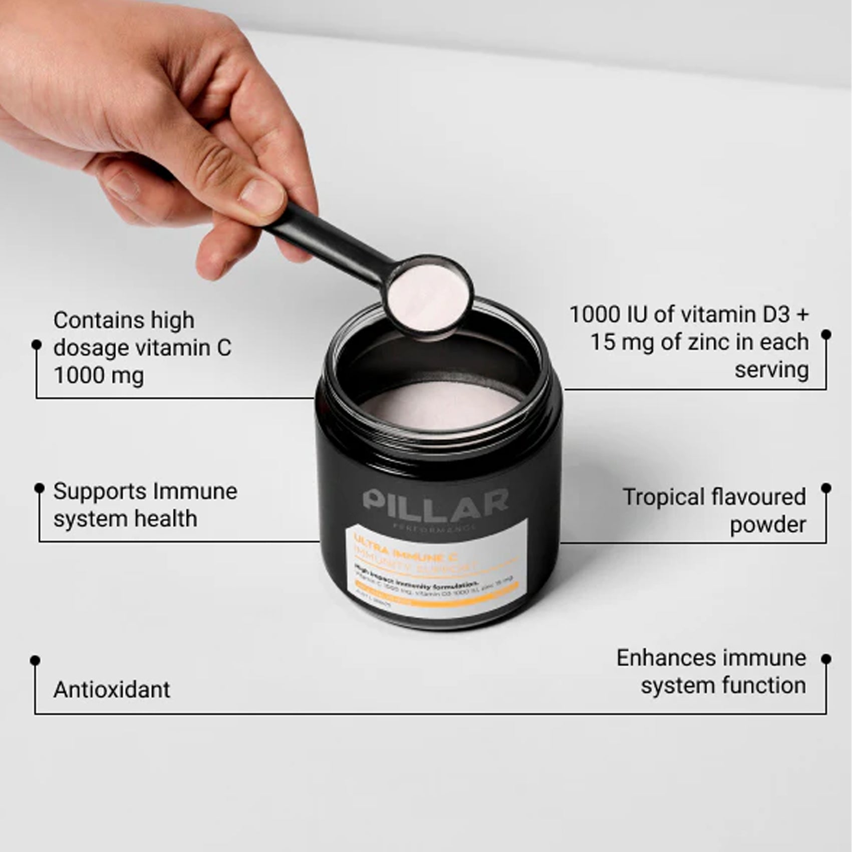 PILLAR Performance Ultra Immune C Powder