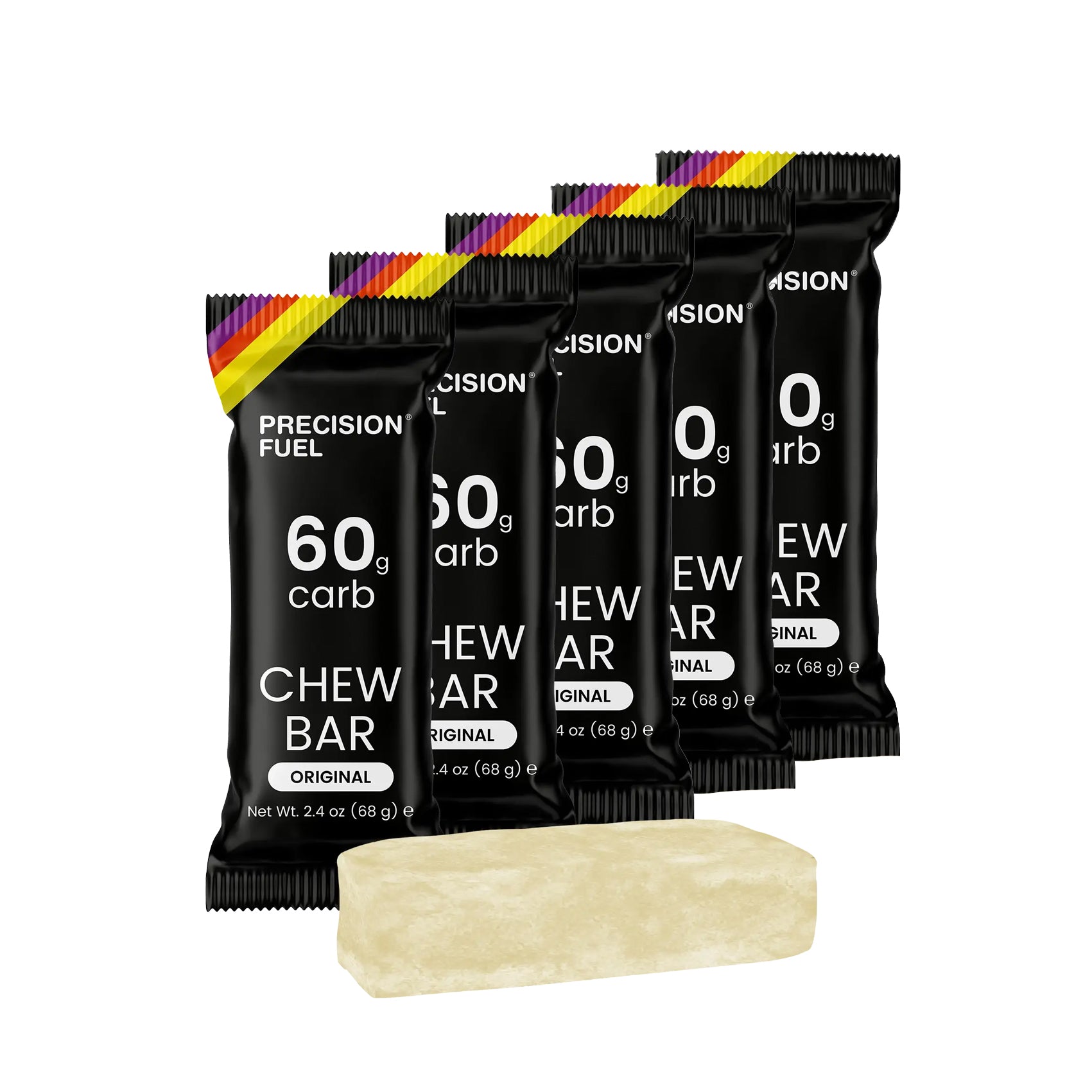 Precision Fuel & Hydration PF 60 Energy Chew Bar Original - 5 Pack