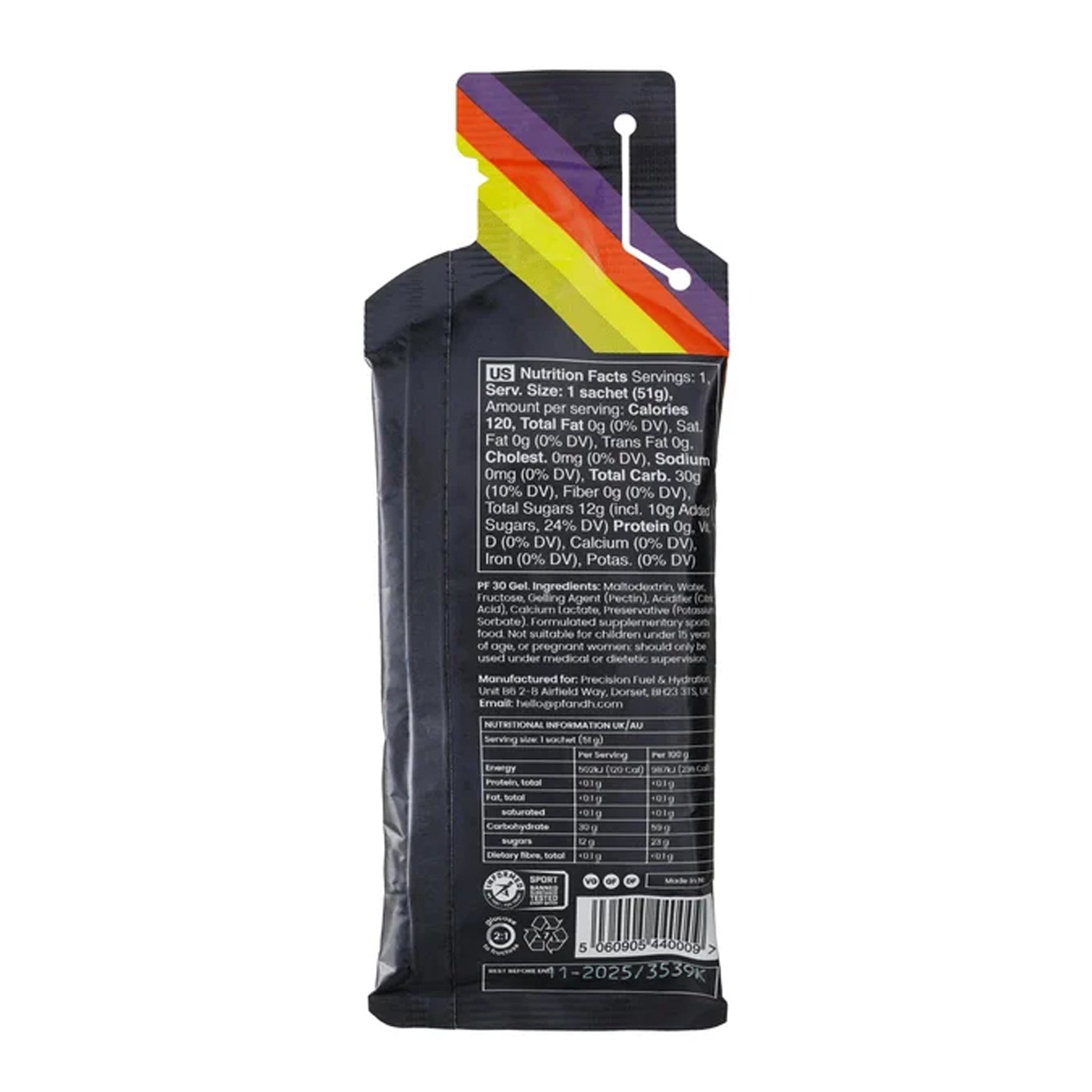 Precision Fuel & Hydration PF 30 Energy Gel