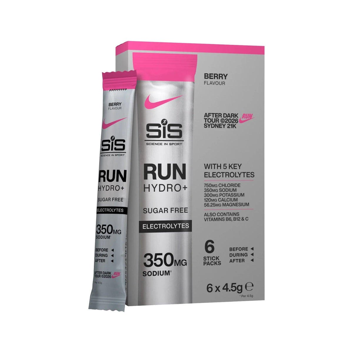 SIS x Nike Run Hydro+ Sugar-Free Electrolytes
