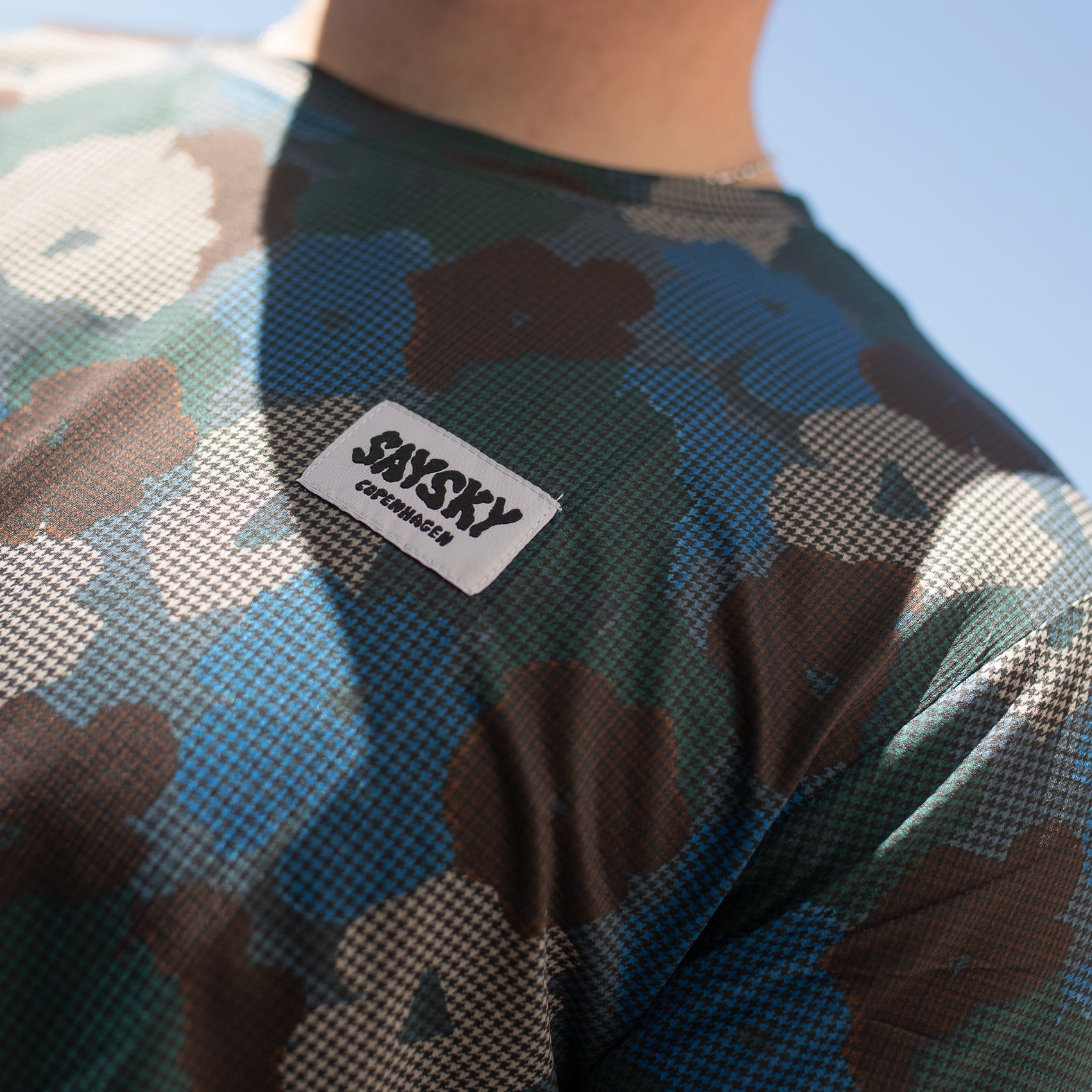 Mens Saysky Flower Combat T-Shirt