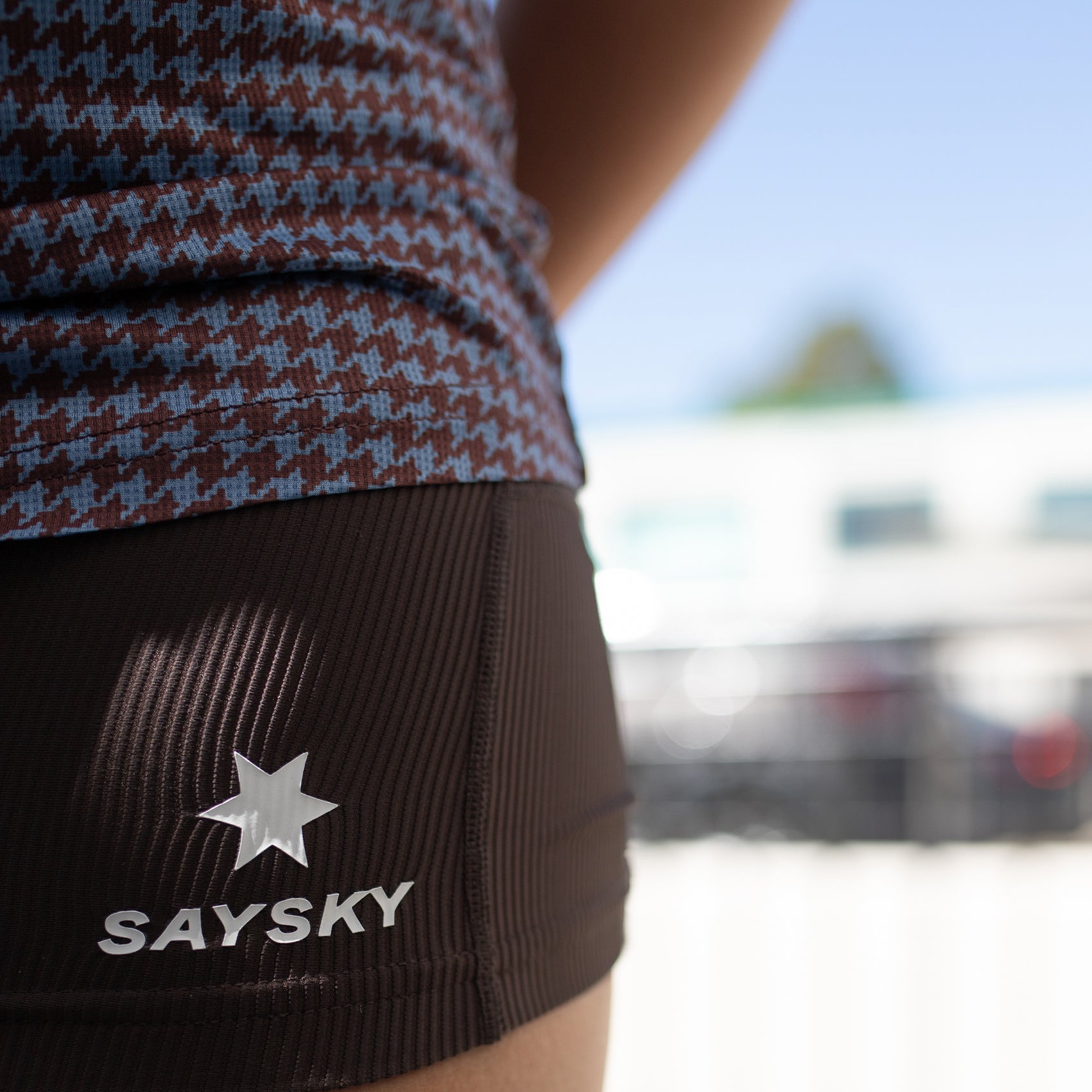 Womens Saysky Combat+ Rib Short Tights 4 Inch