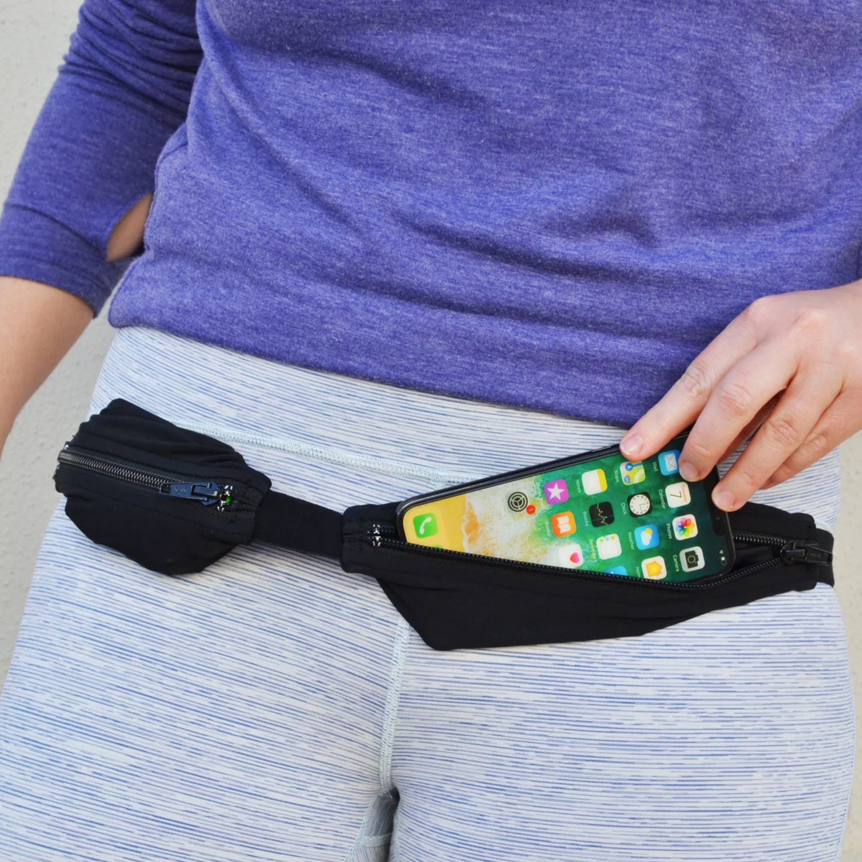 SpiBelt Dual Pocket Pro Running Belt