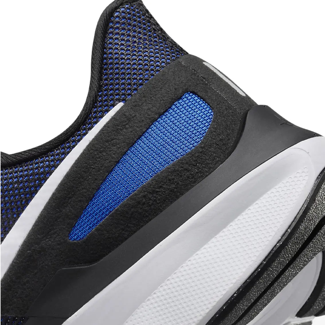 Mens Nike Air Zoom Structure 25 - Black / White / Racer Blue/ Sundial