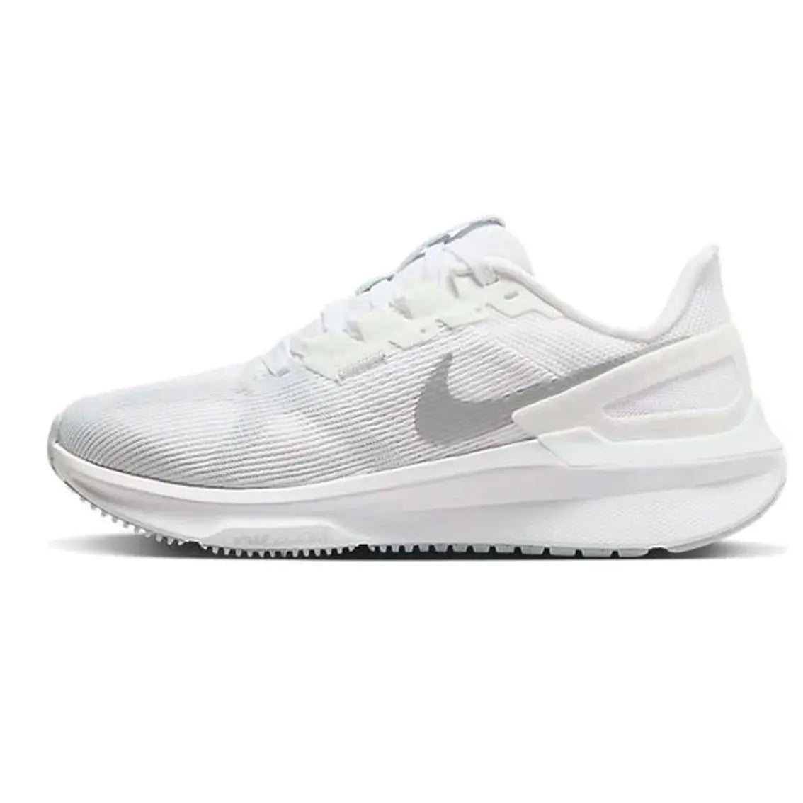 Womens Nike Air Zoom Structure 25 - White / Metallica Silver