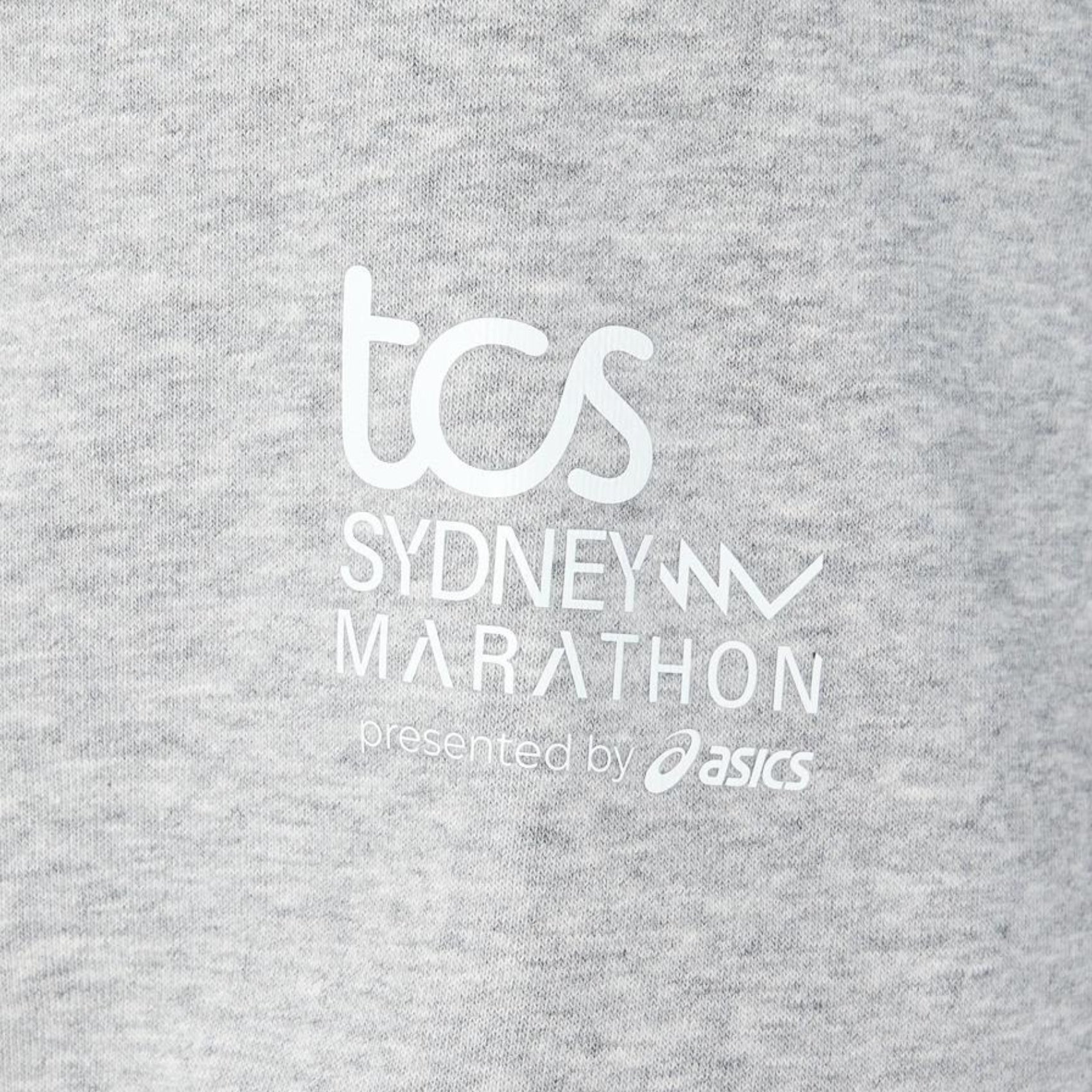Unisex ASICS Logo Fleece Pull Over Hoodie - Sydney Marathon 2026