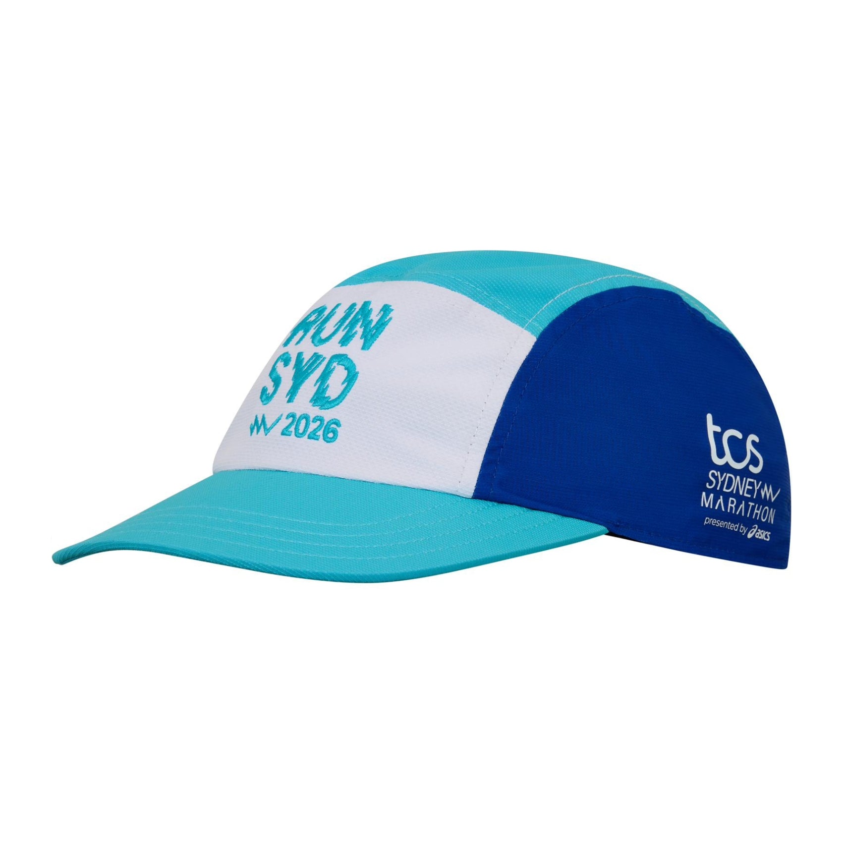 Unisex ASICS Performance Running 5 Panel Cap - Sydney Marathon 2026