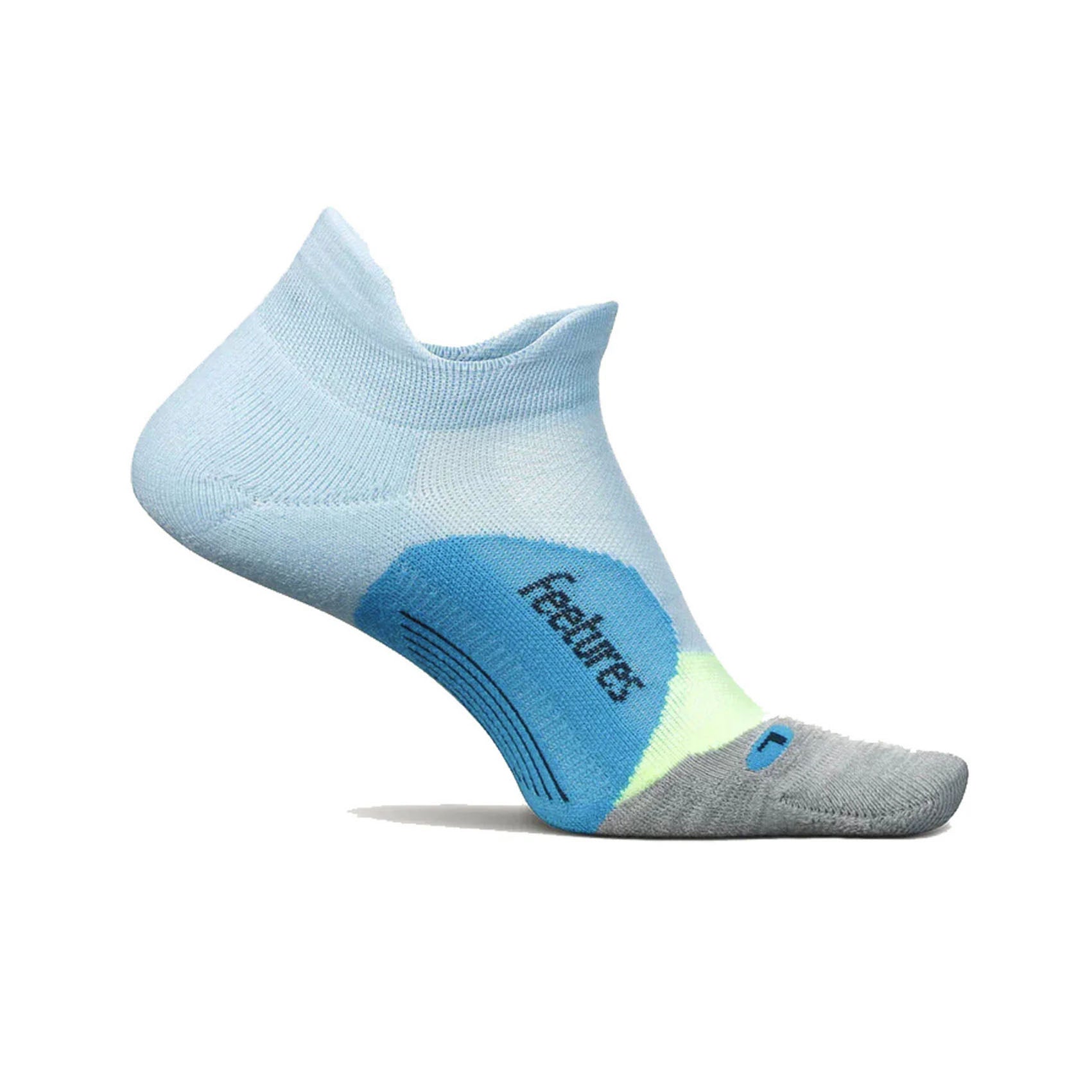 Unisex Feetures Elite Light Cushion No-Show Tab Socks