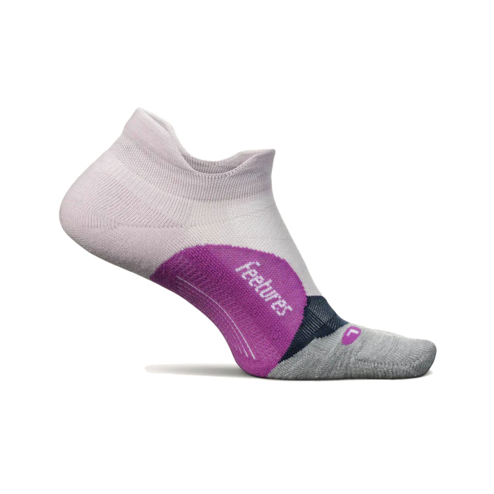 Unisex Feetures Elite Light Cushion No-Show Tab Socks