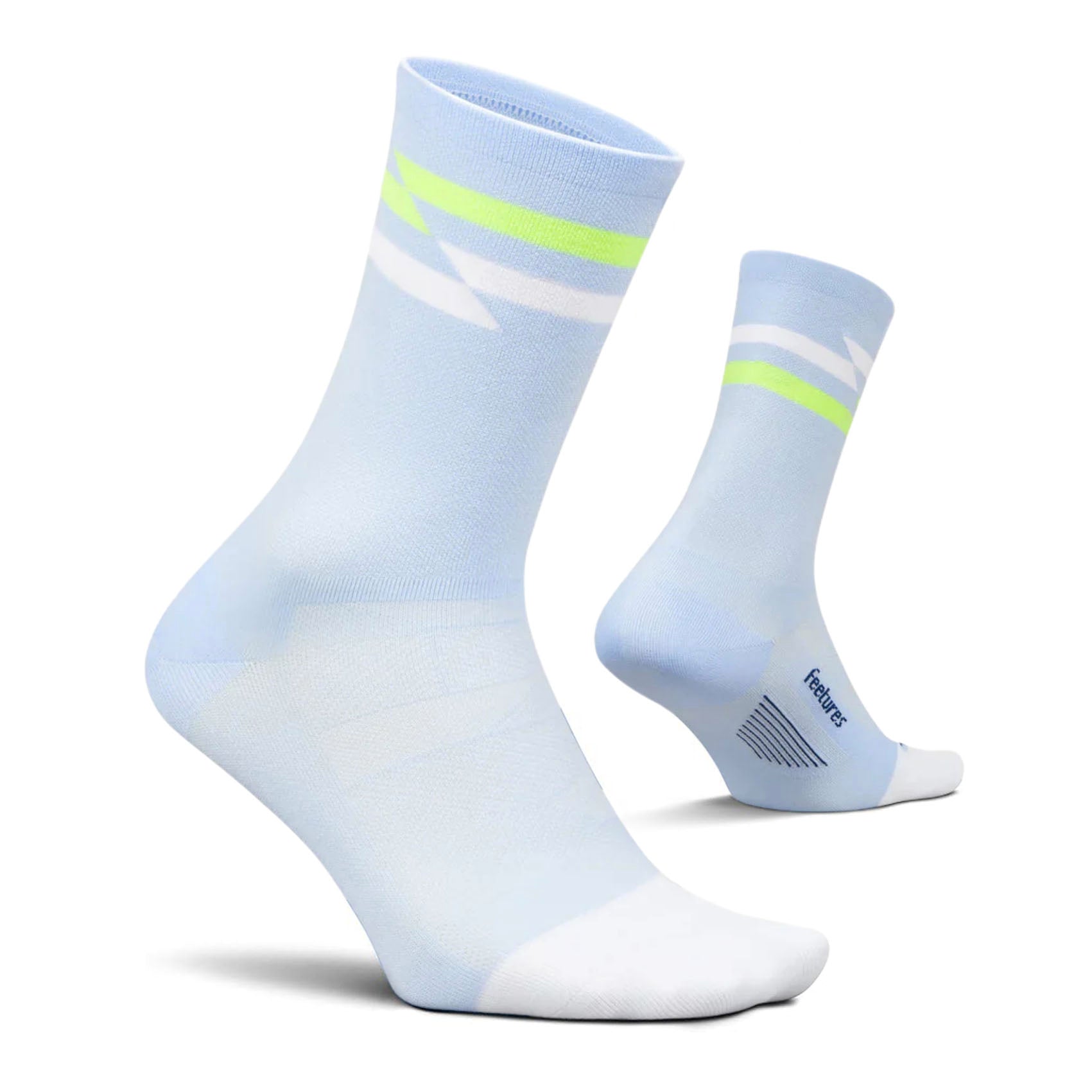 Unisex Feetures Elite Ultra Light Cushion Mini Crew Socks