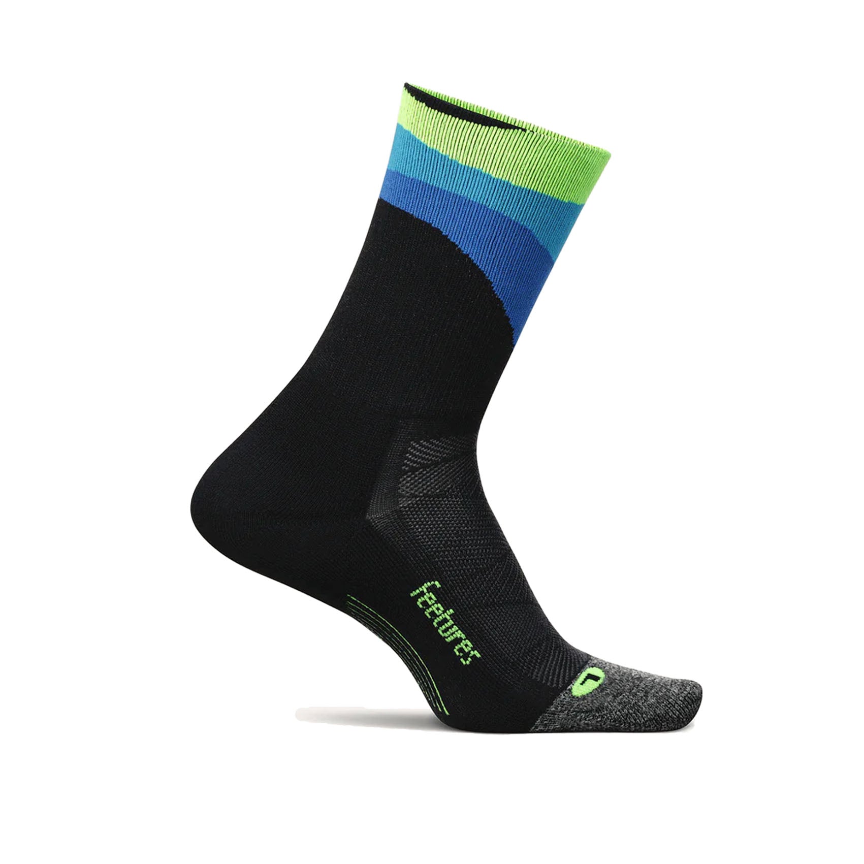 Unisex Feetures Elite Ultra Light Cushion Mini Crew Socks