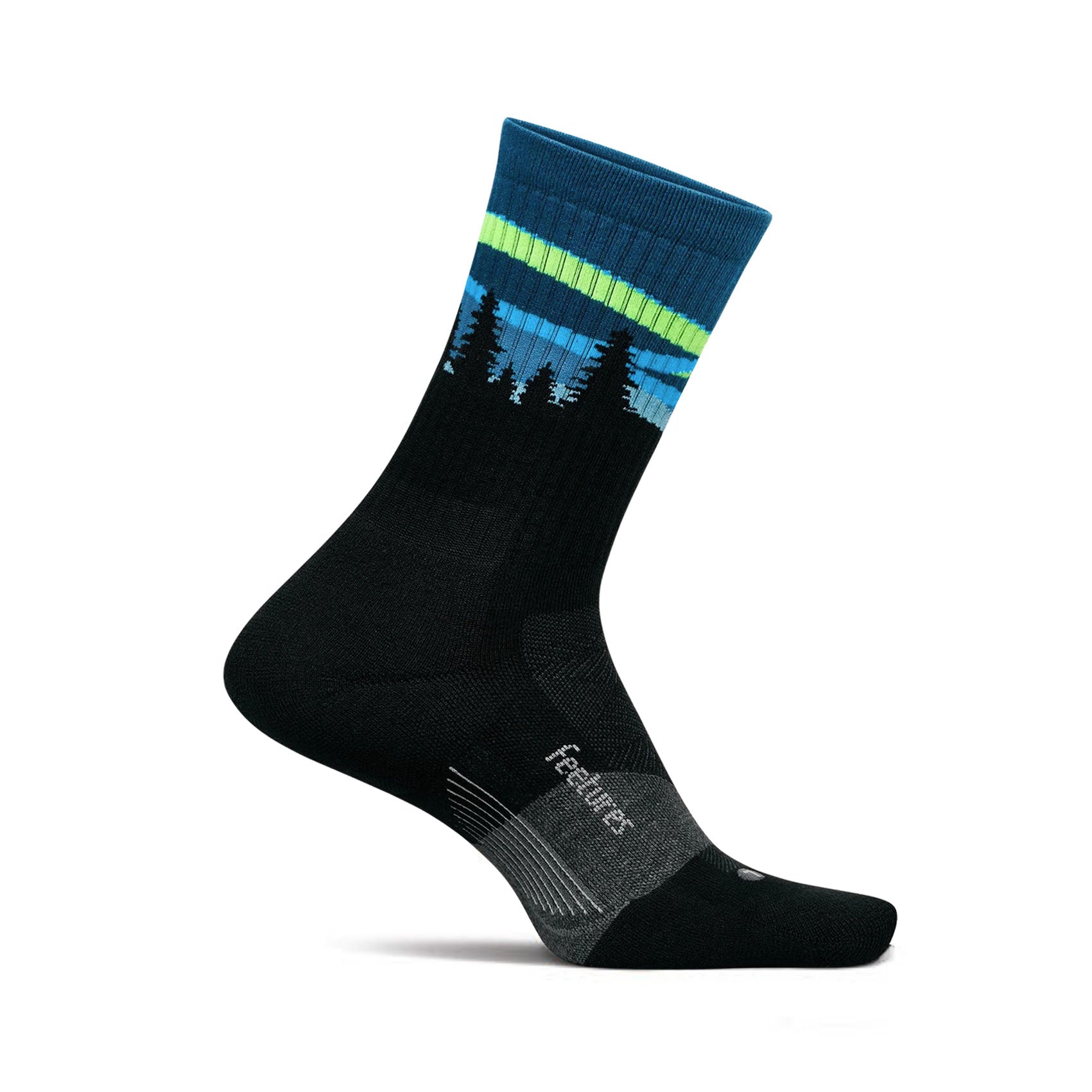 Unisex Feetures Socks Trail Max Cushion Mini Crew