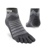 Unisex Injinji Outdoor Midweight Mini-Crew Wool Socks | Slate