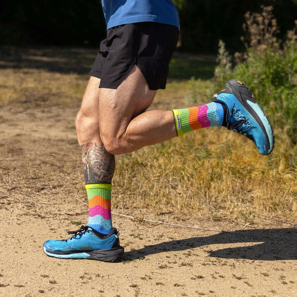 Unisex Injinji SPECTRUM TRAIL Midweight Crew Socks