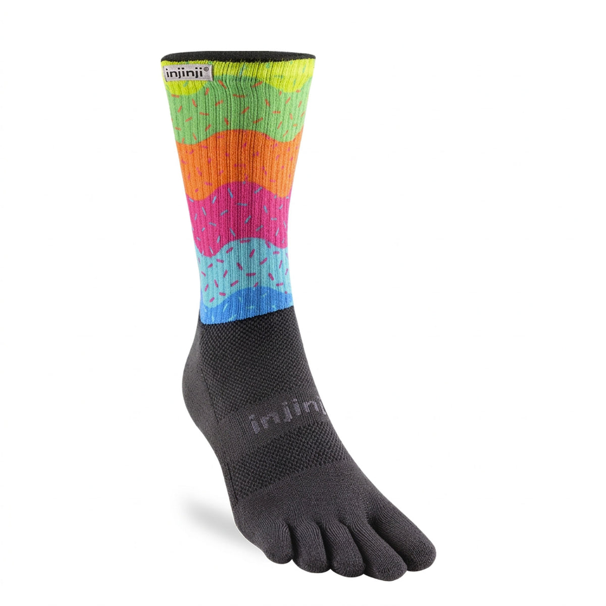 Unisex Injinji SPECTRUM TRAIL Midweight Crew Socks