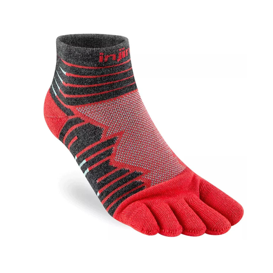 Unisex Injinji TRAIL Midweight Mini-Crew Socks