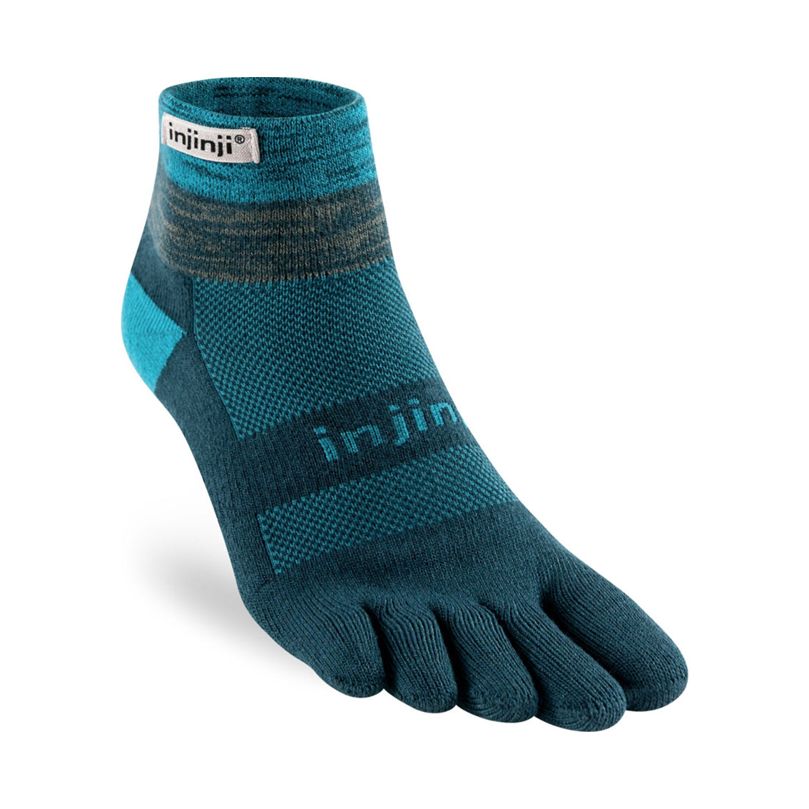 Unisex Injinji TRAIL Midweight Mini-Crew Socks
