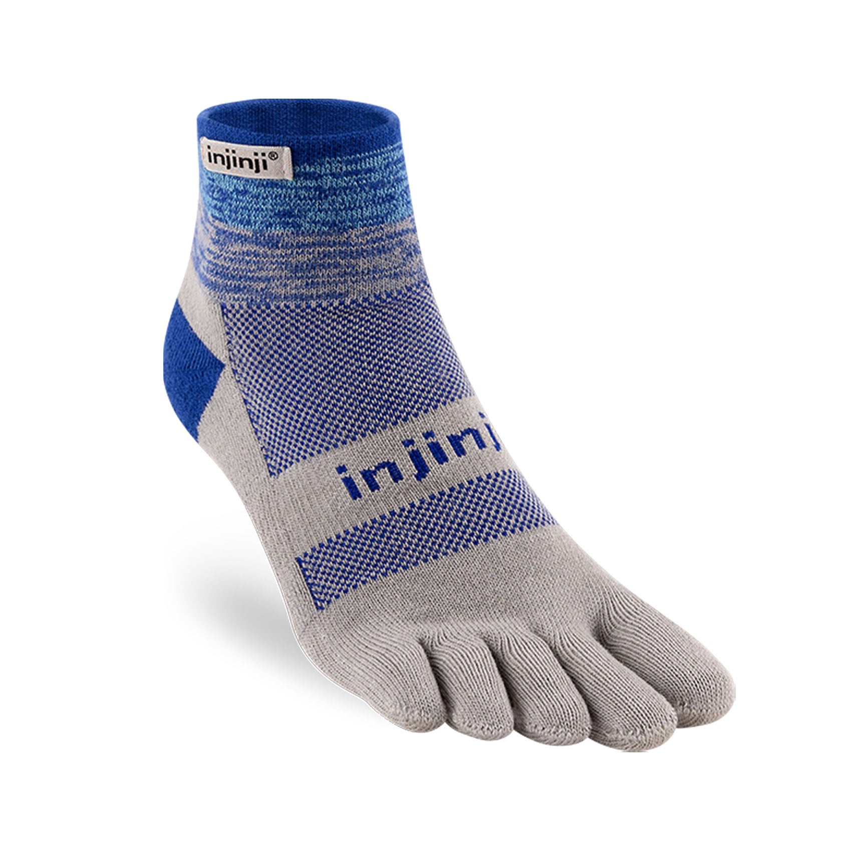 Unisex Injinji Trail Midweight Mini-Crew Socks