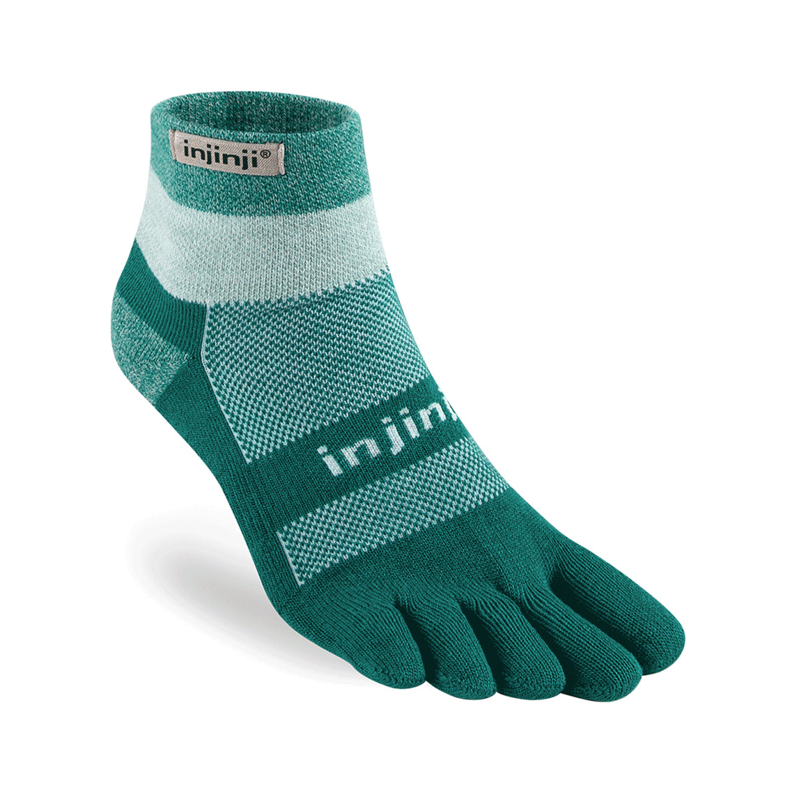 Unisex Injinji TRAIL Midweight Mini-Crew Socks