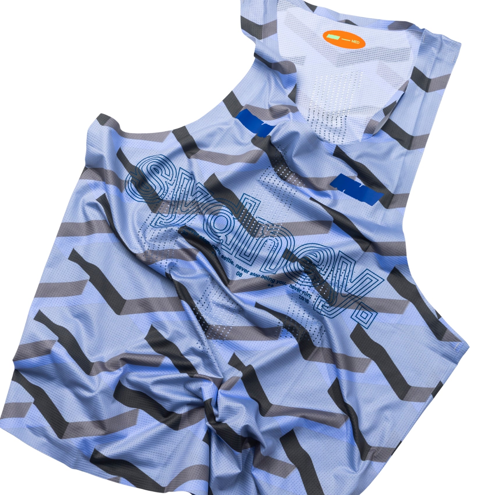 Never Run Sydney Race Singlet