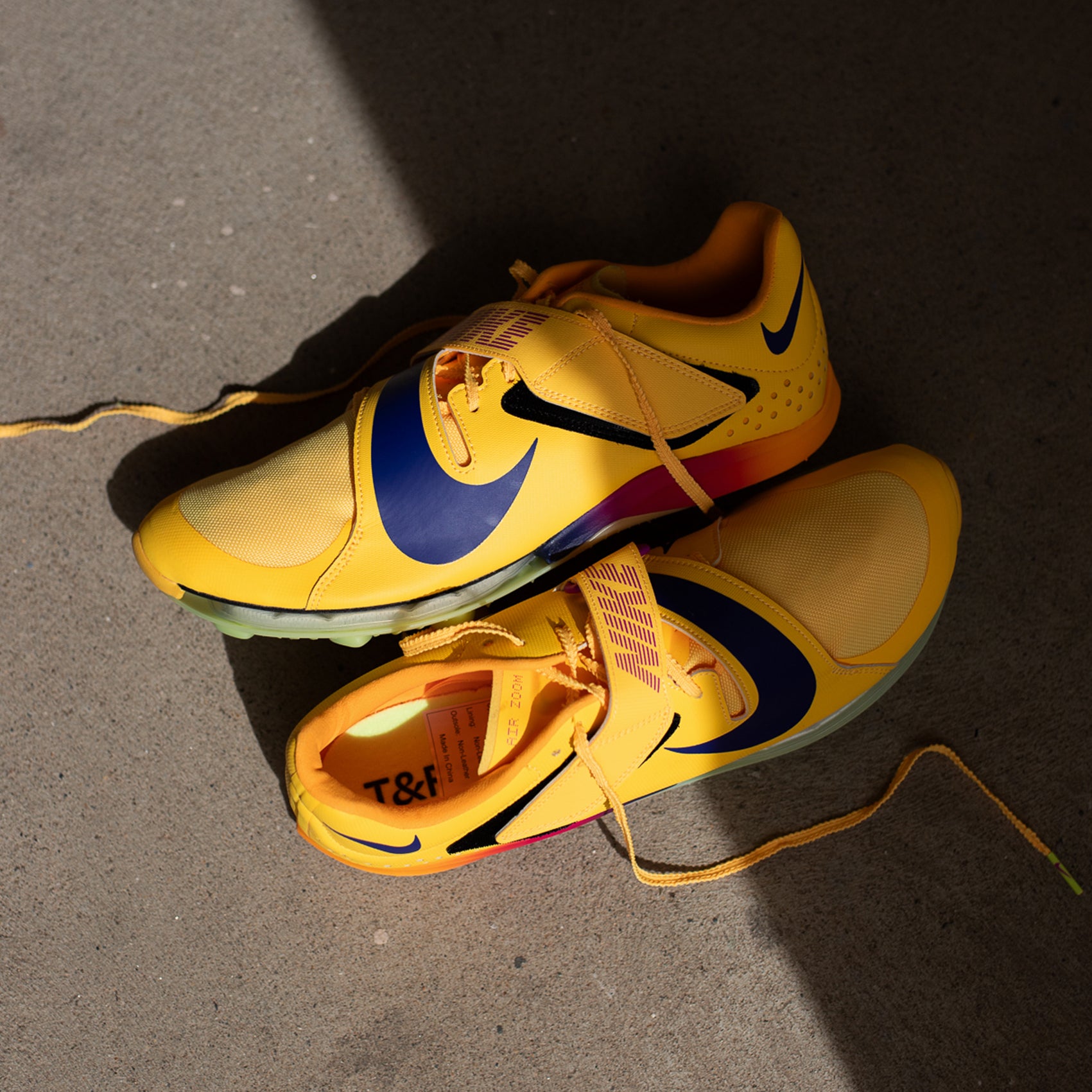 nike long jump shoes