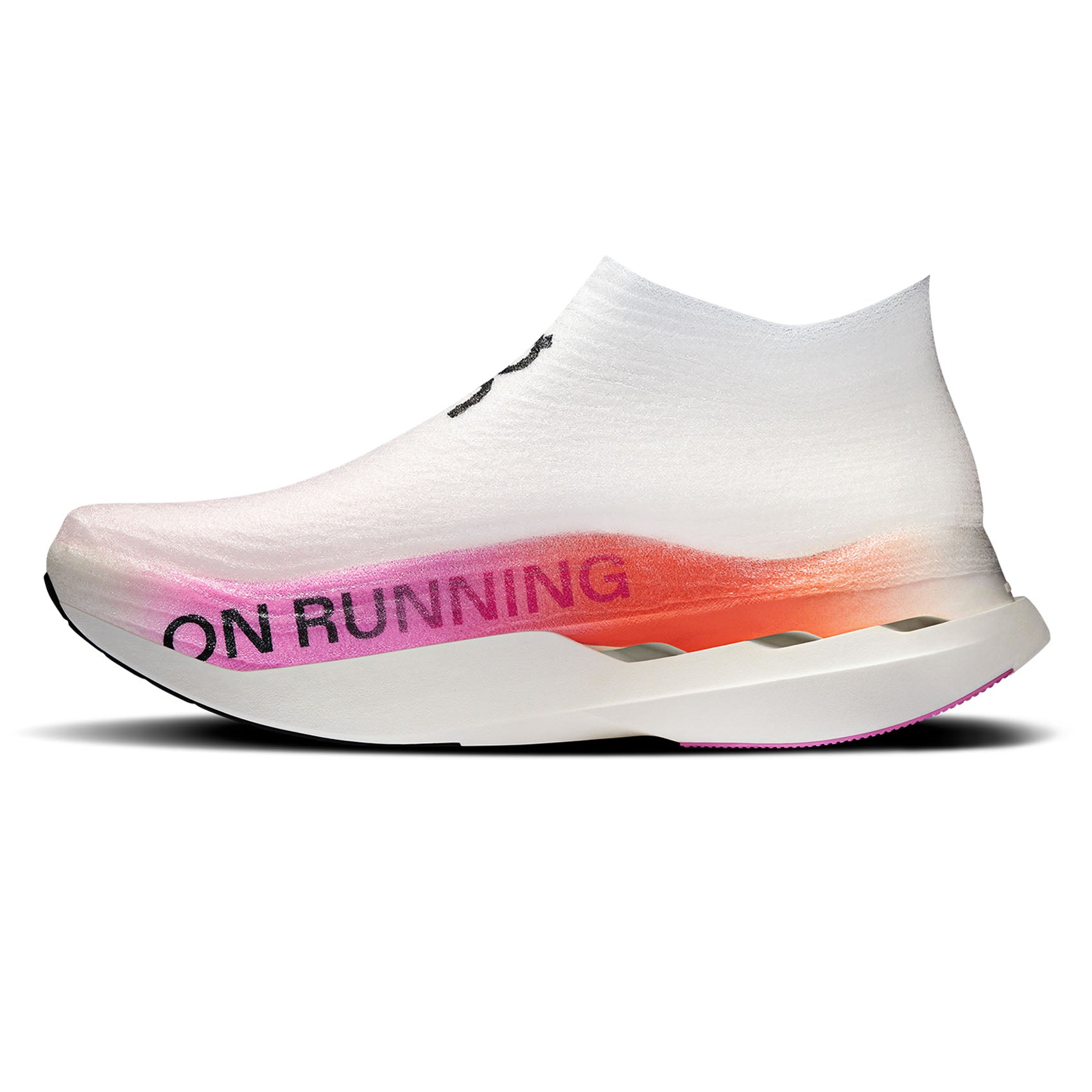 Unisex On Running Cloudboom Strike LS | White / Raspberry