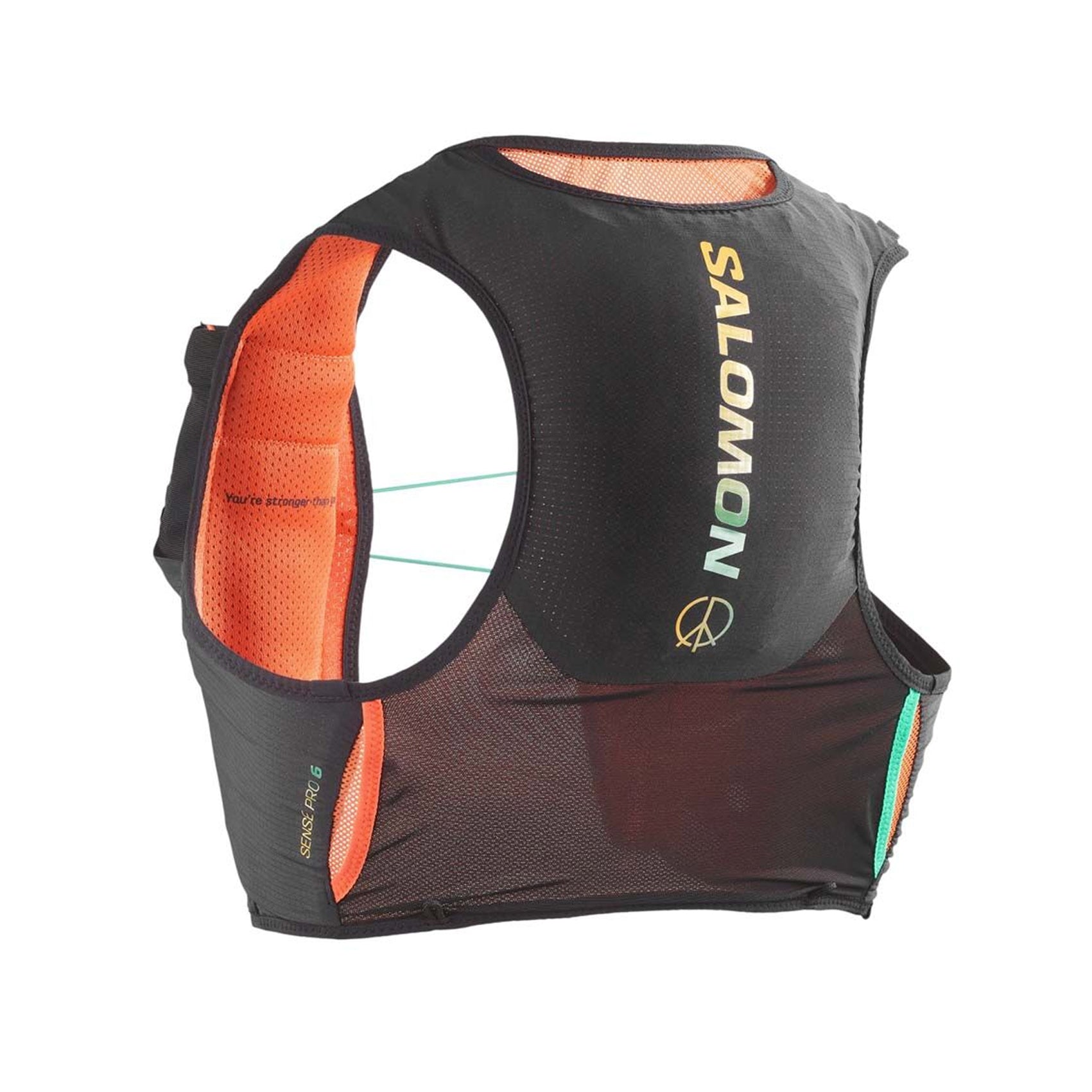 Unisex Salomon Sense Pro 6 Set | Trail Racing Hydration Vest | Black