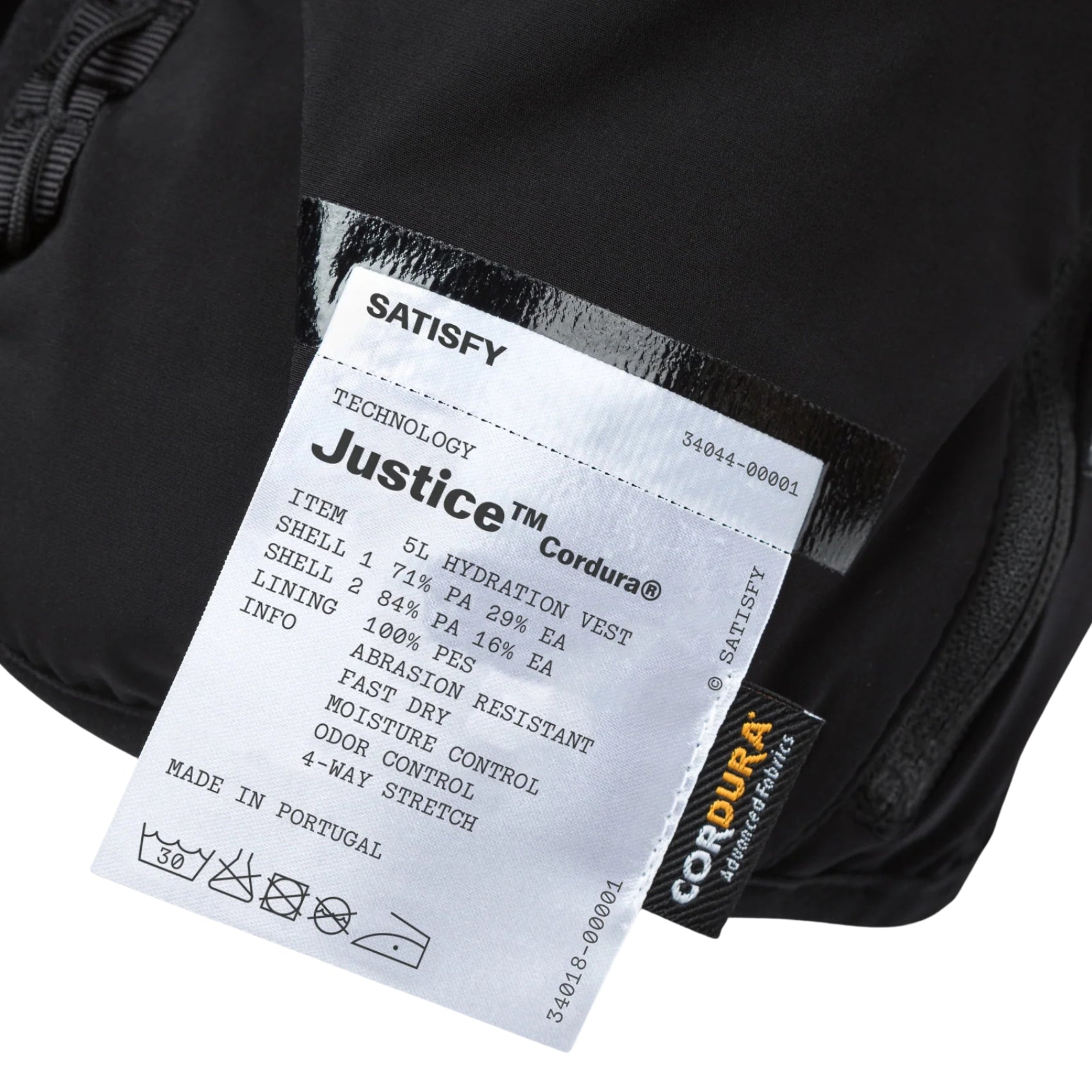 Unisex Satisfy Justice Cordura 5L Hydration Vest