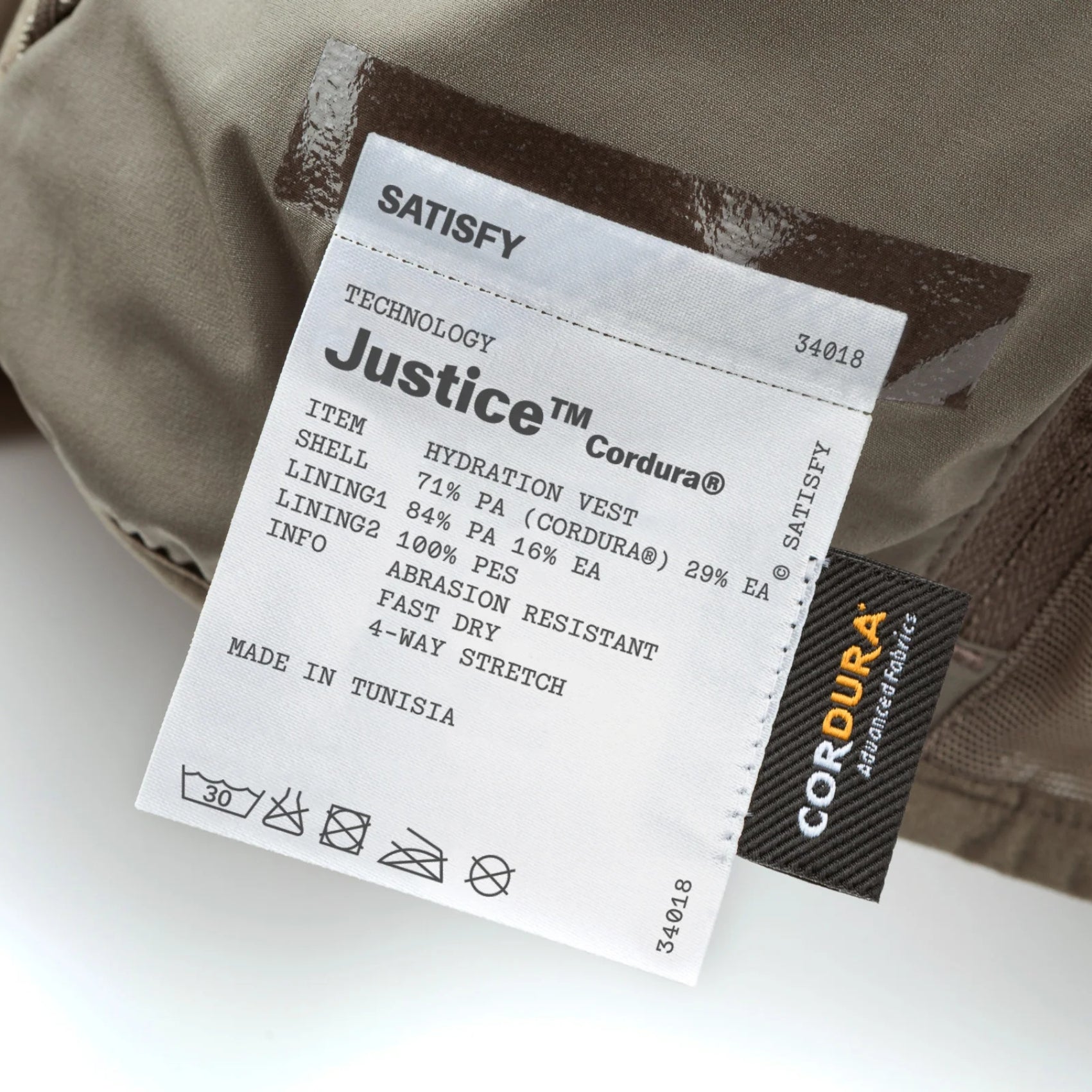Unisex Satisfy Justice Cordura 5L Hydration Vest