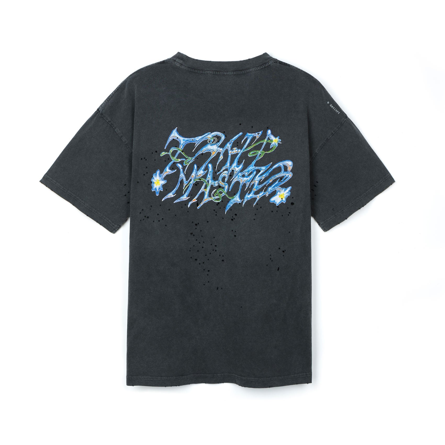 Unisex Satisfy MothTech T-Shirt | Aged Black / Logo